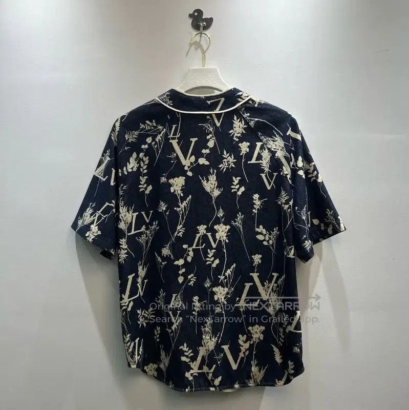 Louis Vuitton Louis Vuitton Blue Denim Short Sleeve Shirt . Size US S / EU 44-46 / 1 - 2 Thumbnail