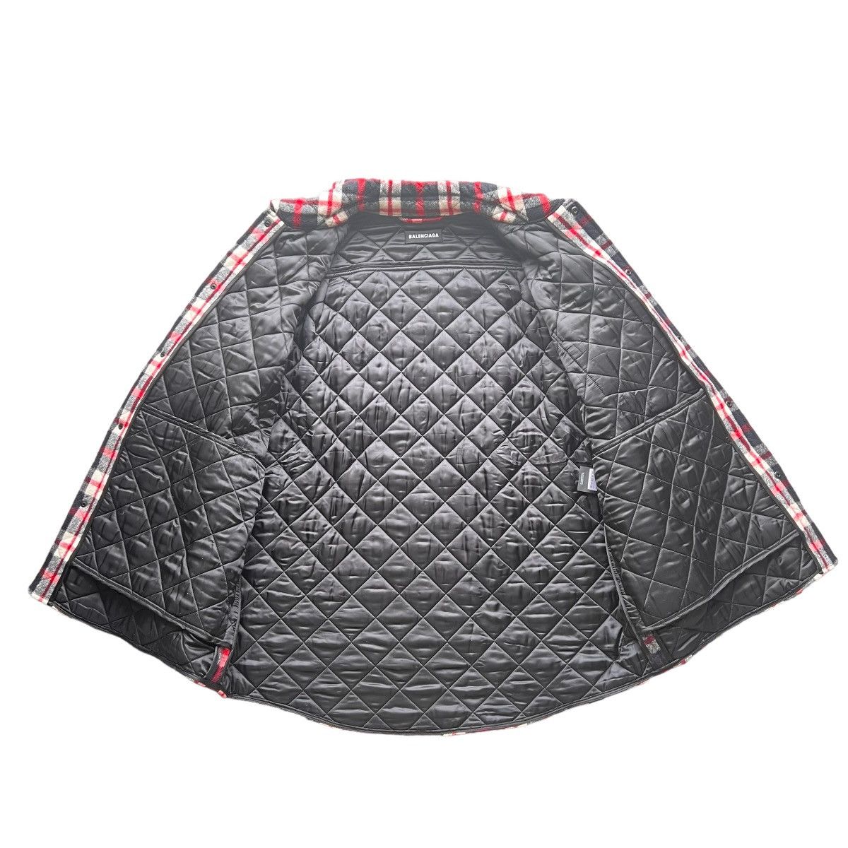 Balenciaga BALENCIAGA 19FW FLANNEL PADDED SHIRTS JACKET Size US M / EU 48-50 / 2 - 3 Thumbnail