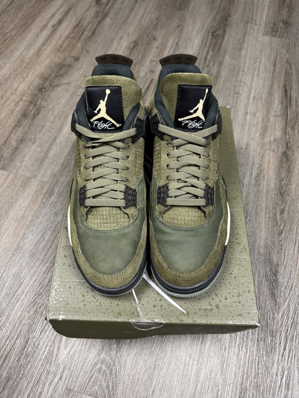 Jordan Brand Jordan 4 SE Retro Low Craft Olive Size 9.5 Size US 9.5 / EU 42-43 - 2 Thumbnail