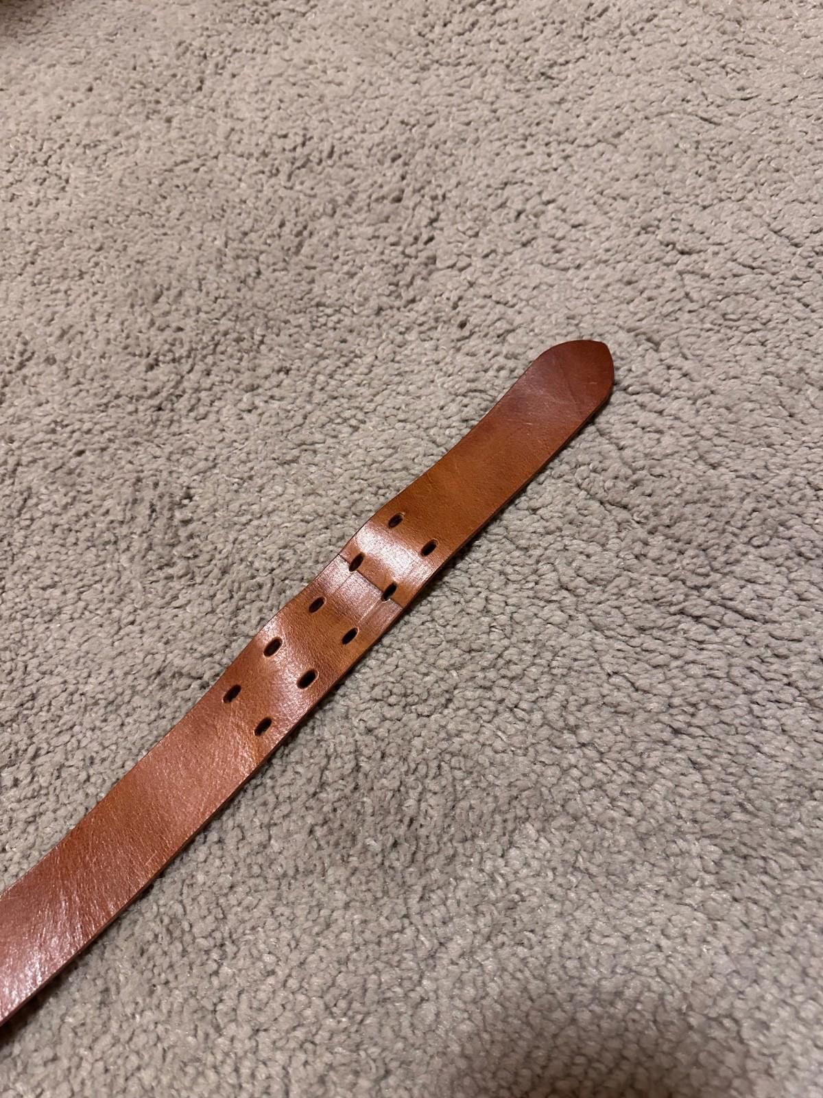 Diesel Diesel Leather Belt Brown Sz 85 Size ONE SIZE - 5 Thumbnail