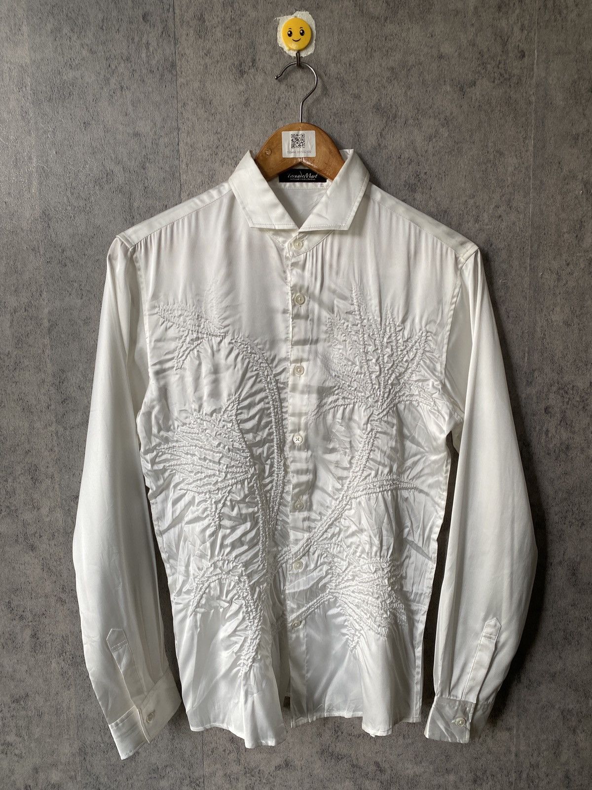 Tornado Mart SS2022 Tornado Mart Plant Pattern Embroidery Sateen Shirt Size US M / EU 48-50 / 2 - 2 Thumbnail