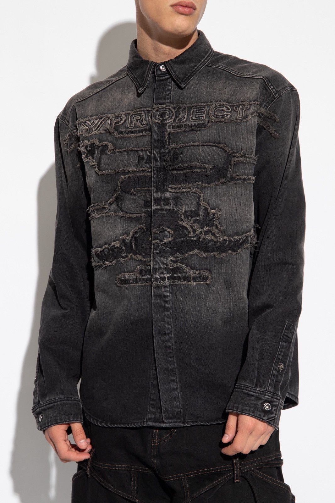 Y/Project Y/ Project Best Patch Denim Jacket Size US M / EU 48-50 / 2 - 1 Thumbnail