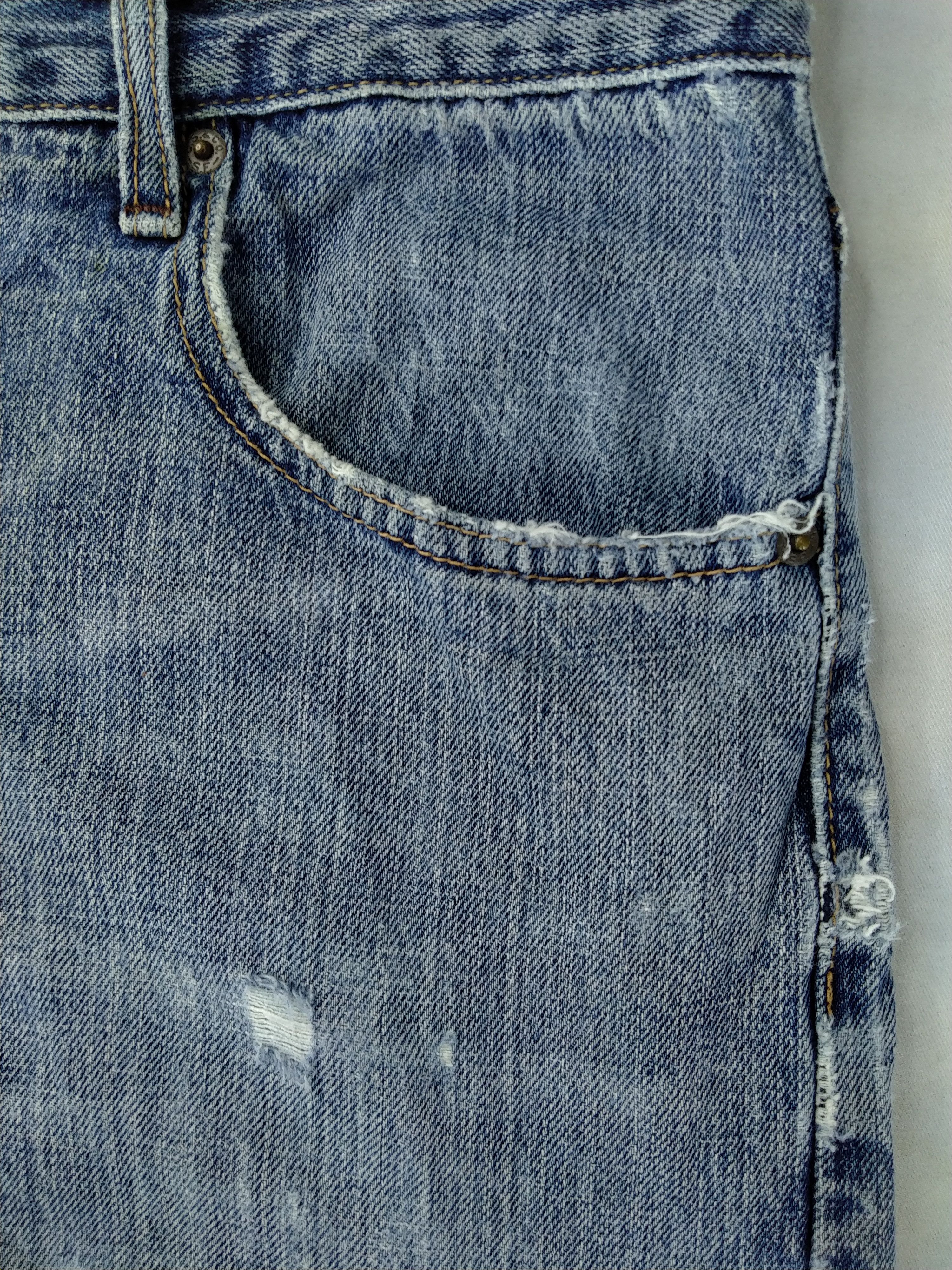 Other Vintage Levi's 560 Loose Straight 34x32.5 Denim -JN315 Size US 34 / EU 50 - 10 Thumbnail