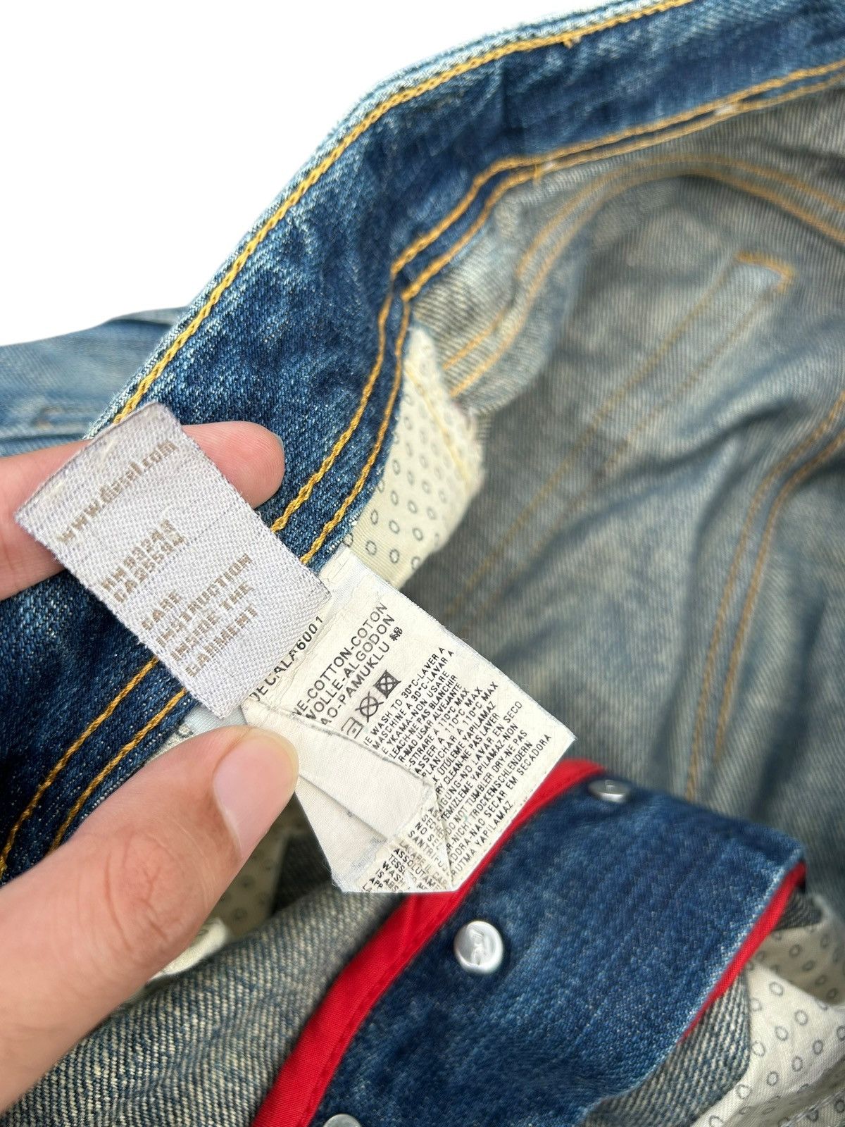 Kapital Vintage Diesel Rusty Faded Mudwash Distressed Denim Jeans Size US 33 - 12 Thumbnail