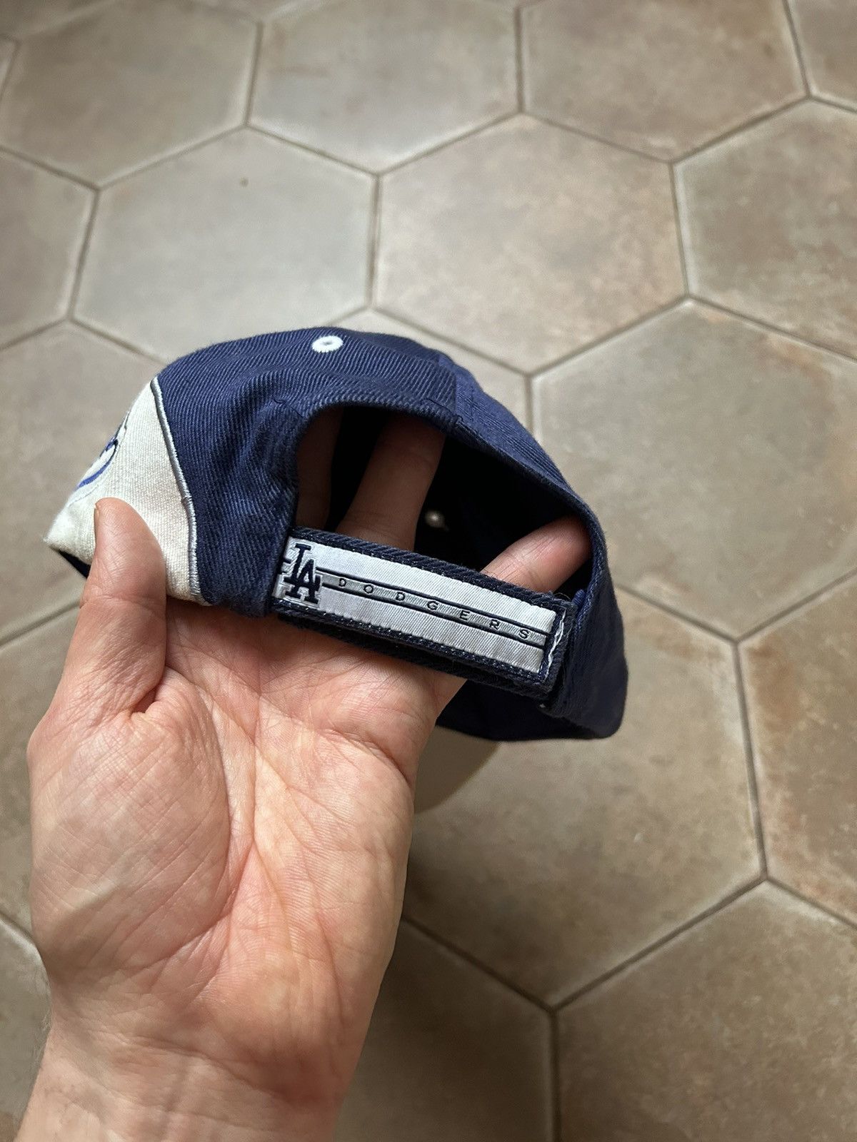 MLB × Vintage Rare Vintage 90s MLB Los Angeles LA Dodgers Major League Cap Size ONE SIZE - 3 Thumbnail