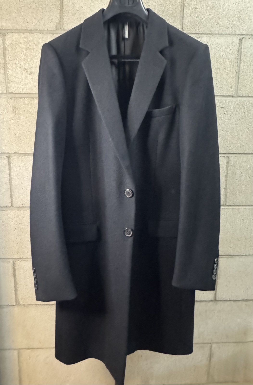 Dior Dior Homme FW04 VoTC Runway Peacoat by Hedi Slimane | Grailed
