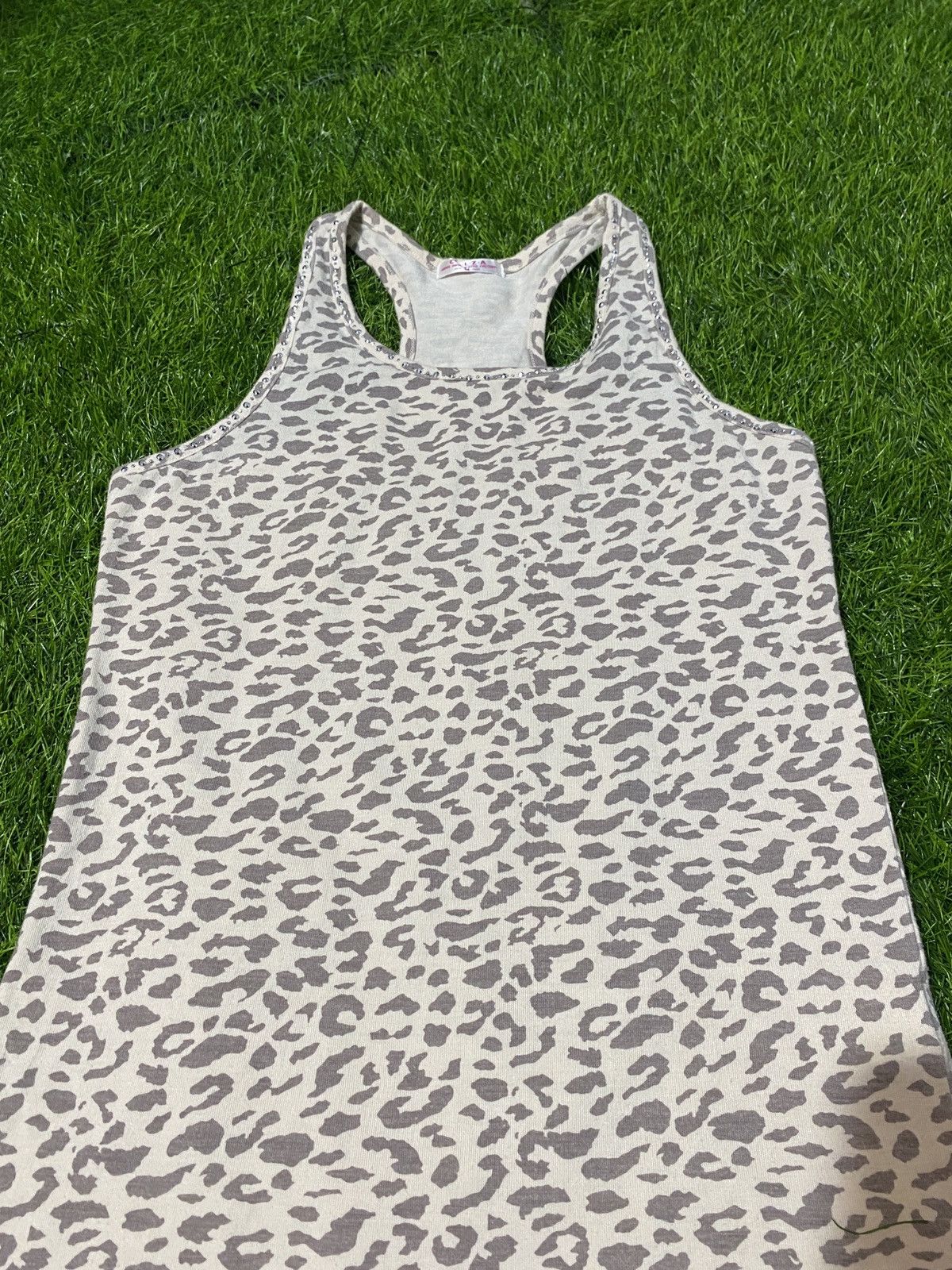 Hysteric Glamour × Japanese Brand × Le Grande Bleu (L.G.B.) TANK TOPS COLZA LEOPARD SKIN RAWRR💥 Size M / US 6-8 / IT 42-44 - 4 Thumbnail