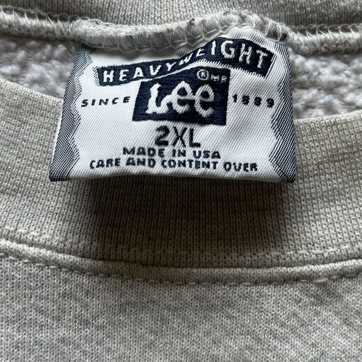 Lee Vintage 80s Dirty Lee Hoodie Players The Neighorhood Pub Size US XXL / EU 58 / 5 - 14 Thumbnail