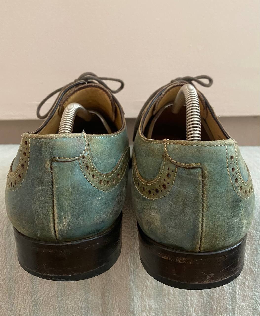 Francesco Smalto 🔥 Francesco Benigno Leather Shoes Size US 9 / EU 42 - 7 Thumbnail