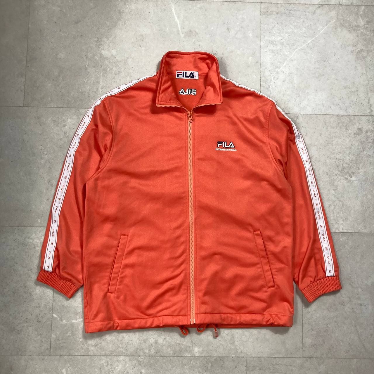 Fila Vintage Fila International Zip Up Tracktop Jacket Size US L / EU 52-54 / 3 - 1 Thumbnail