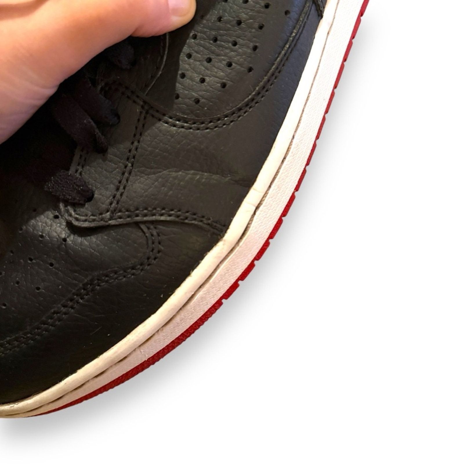 Jordan Brand Nike Air Jordan Access Bred Black Gym Red White Sneakers Size US 10 / EU 43 - 7 Thumbnail