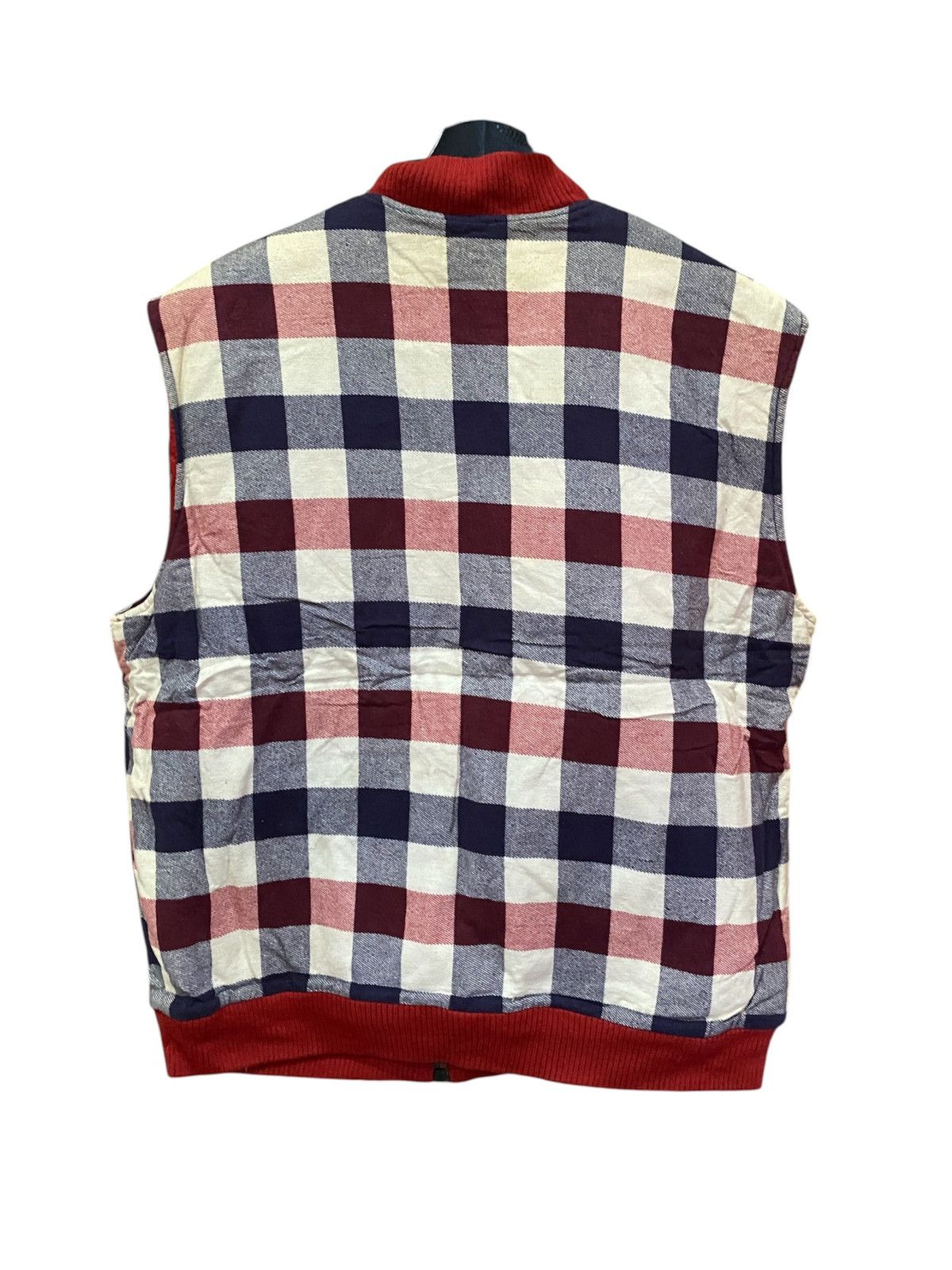 Dickies VINTAGE DICKIES CHECKER WORKWEAR VEST JACKET Size US L / EU 52-54 / 3 - 2 Thumbnail