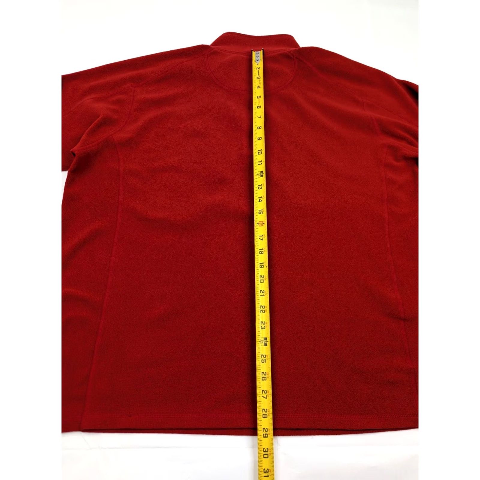 Vintage VINTAGE LL Bean Full Zip Red Fleece Sweater Men 2XLT Tall Long Sleeve Moc Neck, Solid, Red, 2XLT, Pullover, Zipper, Pockets, Wool? Size US XXL / EU 58 / 5 - 6 Thumbnail