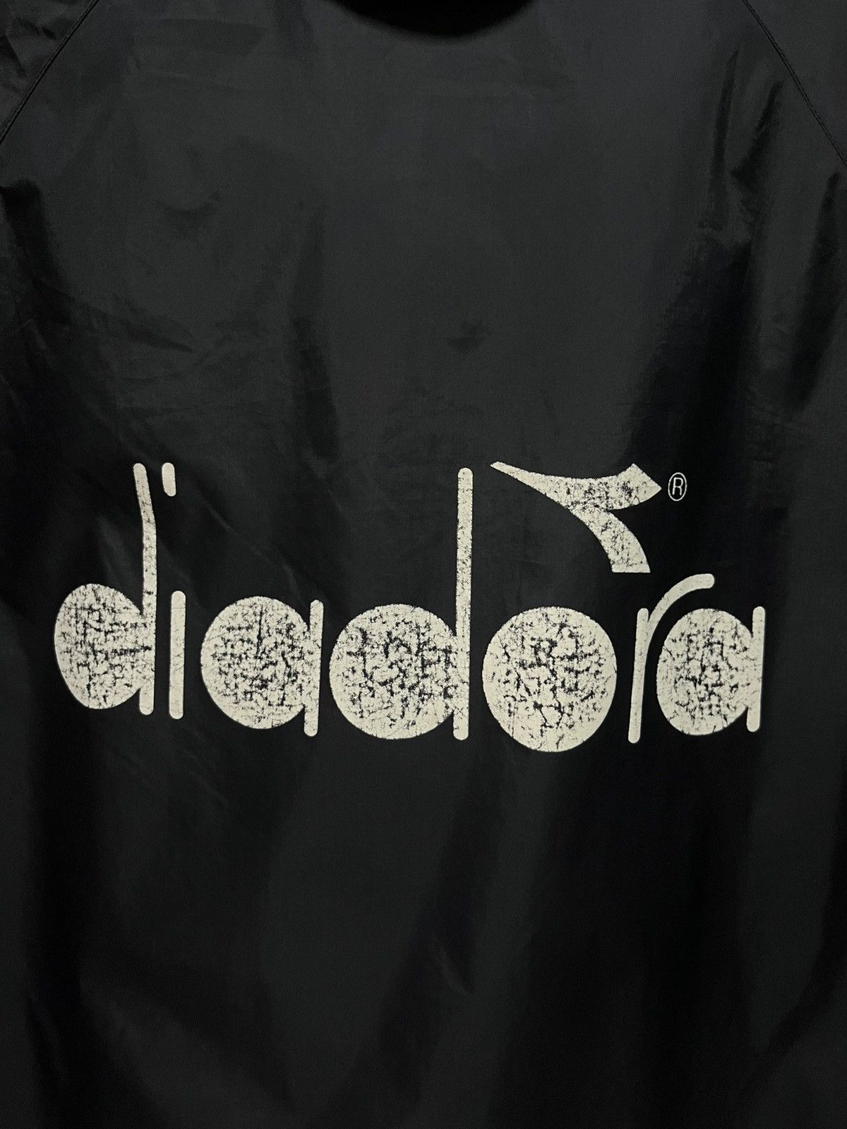 Diadora × Vintage Diadora Pullover Hoodie Big Logo Windbreaker 90s Size US XL / EU 56 / 4 - 10 Thumbnail