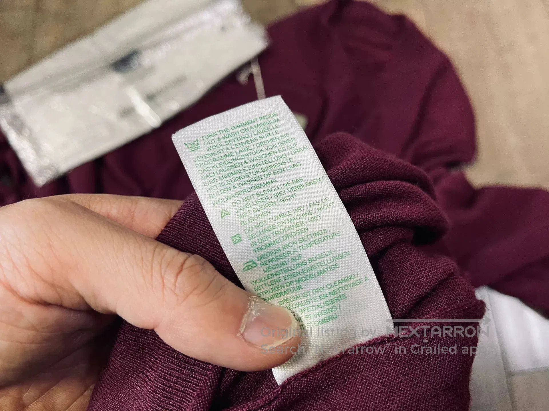 John Smedley John Smedley HARCOURT Men's Mock Neck Sweater. Size US XL / EU 56 / 4 - 5 Thumbnail