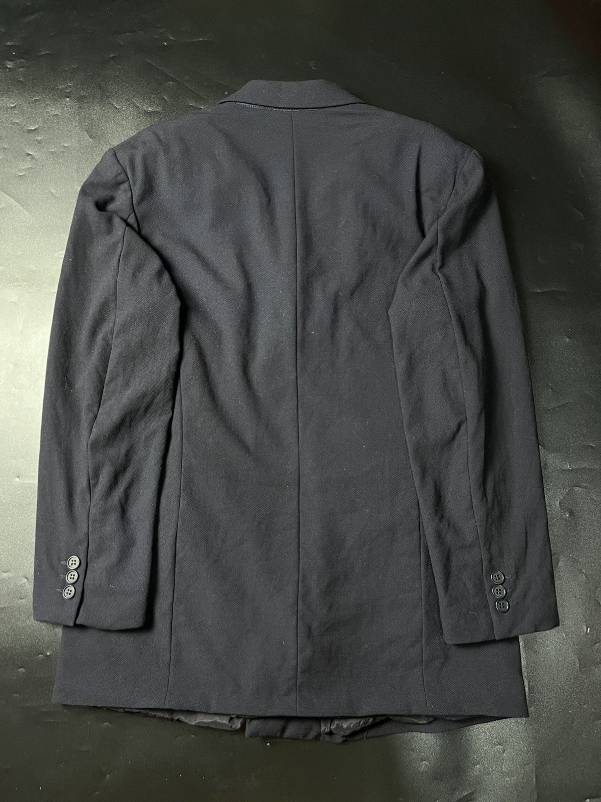 Designer × Emporio Armani Vintage 90s EMPORIO ARMANI Blazer Size 38S - 2 Thumbnail