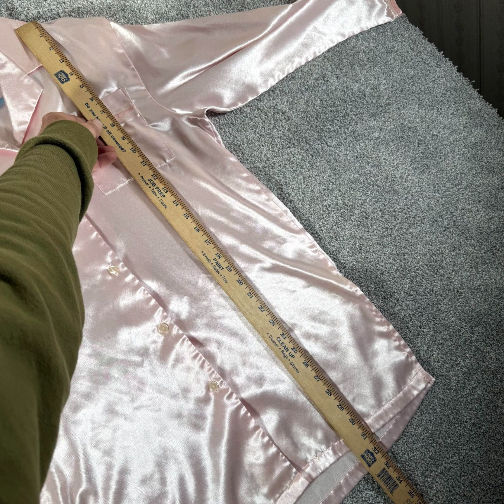 Vintage VINTAGE Kathryn Satin Nightgown Womens Small 90s Y2K Embroidery Pink Satin Nightgown 90s Womens Small Pastel Size ONE SIZE - 2 Thumbnail