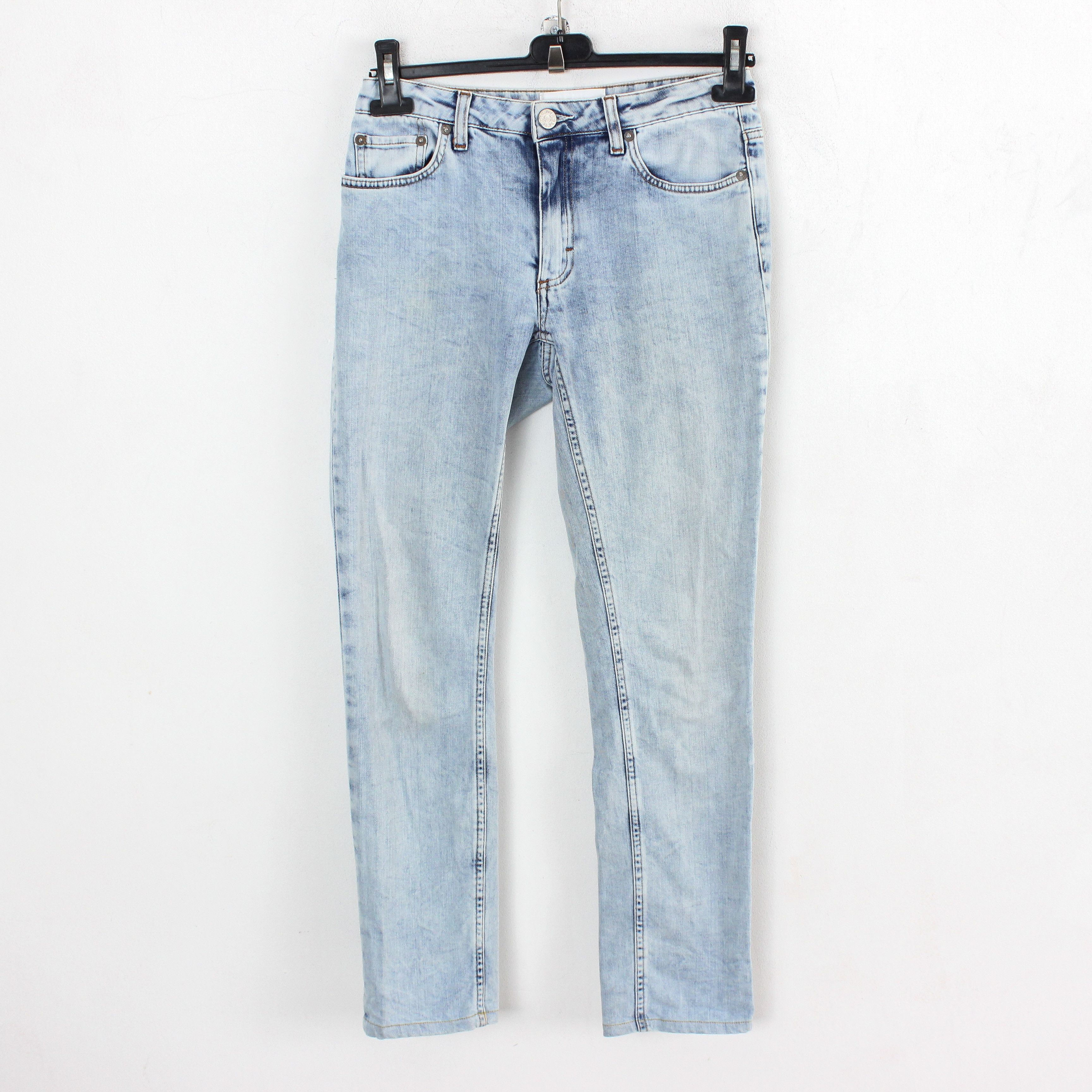 Acne Studios × Designer FLEX S SILVER VINT Women W27 L32 Stretch Slim Jeans Denim Size 27" / US 4 / IT 40 - 1 Thumbnail