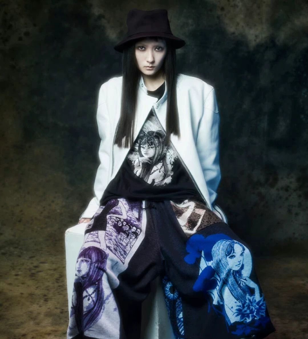 Yohji Yamamoto Yohji Yamamoto SYTE Tomie Graphic T-Shirt Size US L / EU 52-54 / 3 - 1 Thumbnail