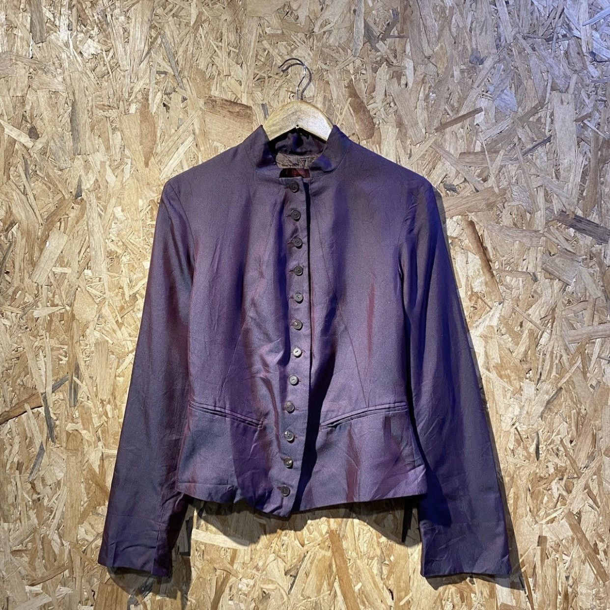 Kenzo Kenzo Paris Silk Jacket With Pockets Made in France Size M / US 6-8 / IT 42-44 - 1 Thumbnail
