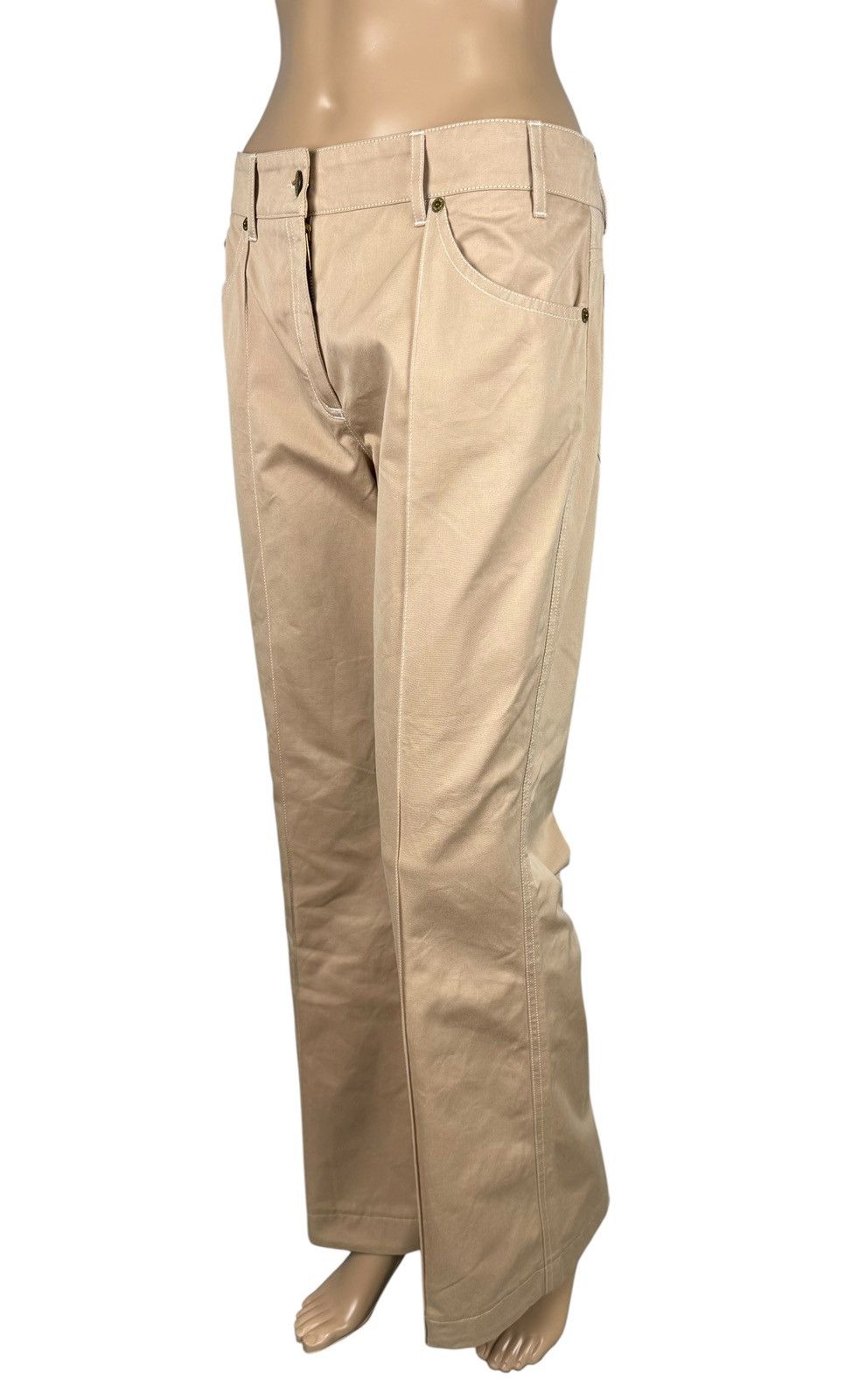 Chloe Chloe Biche Flared Pants Cotton Vintage size 40 Size 28" / US 6 / IT 42 - 1 Thumbnail