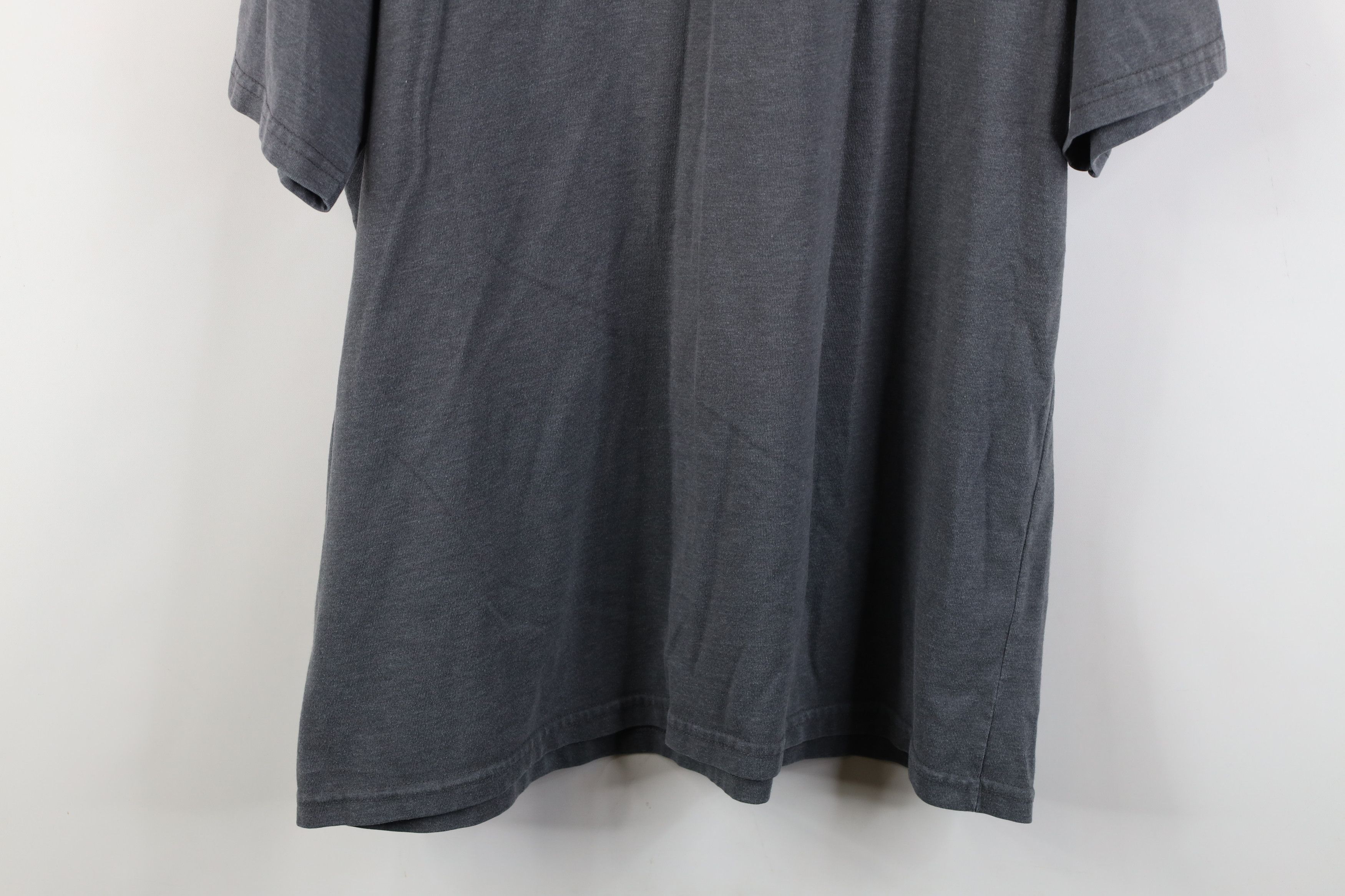 Russell Athletic Vintage 90s Y2K Russell Athletic Blank Pocket T-Shirt Gray Size US L / EU 52-54 / 3 - 14 Thumbnail