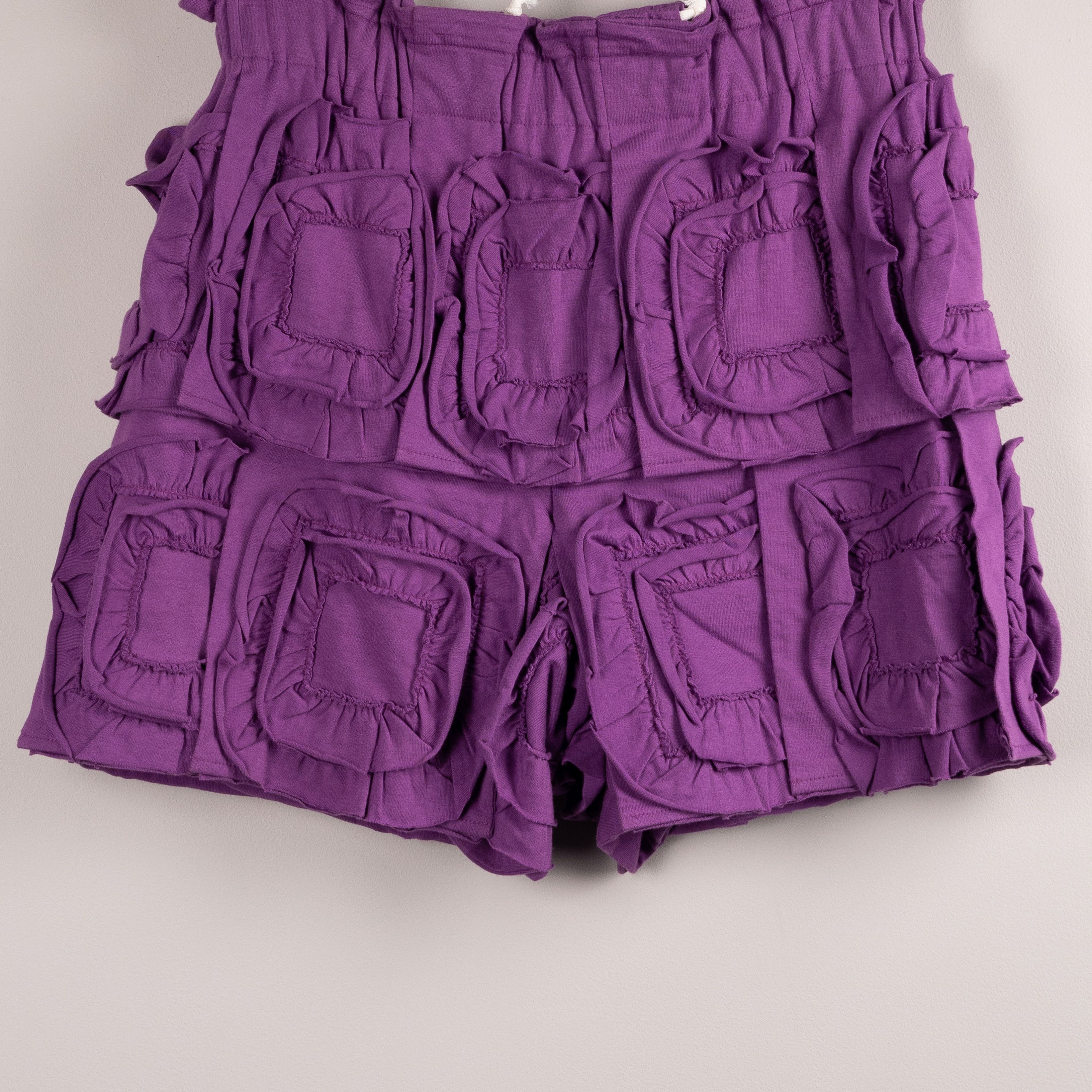 Comme des Garcons Comme Des Garçons SS08 Layered Shorts Purple Size 28" / US 6 / IT 42 - 5 Thumbnail