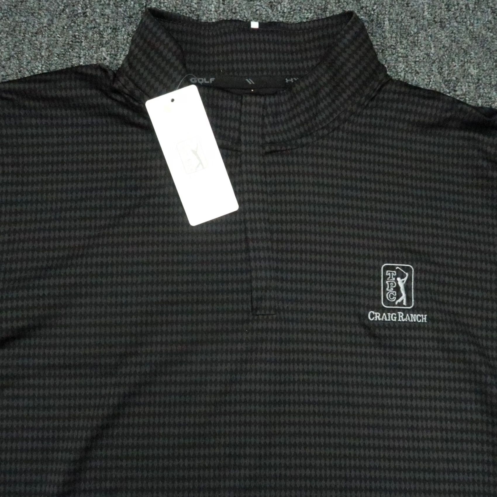 Under Armour Under Armour Pullover Mens Large Black Quarter Zip Performance TPC Craig Ranch Size US L / EU 52-54 / 3 - 2 Thumbnail
