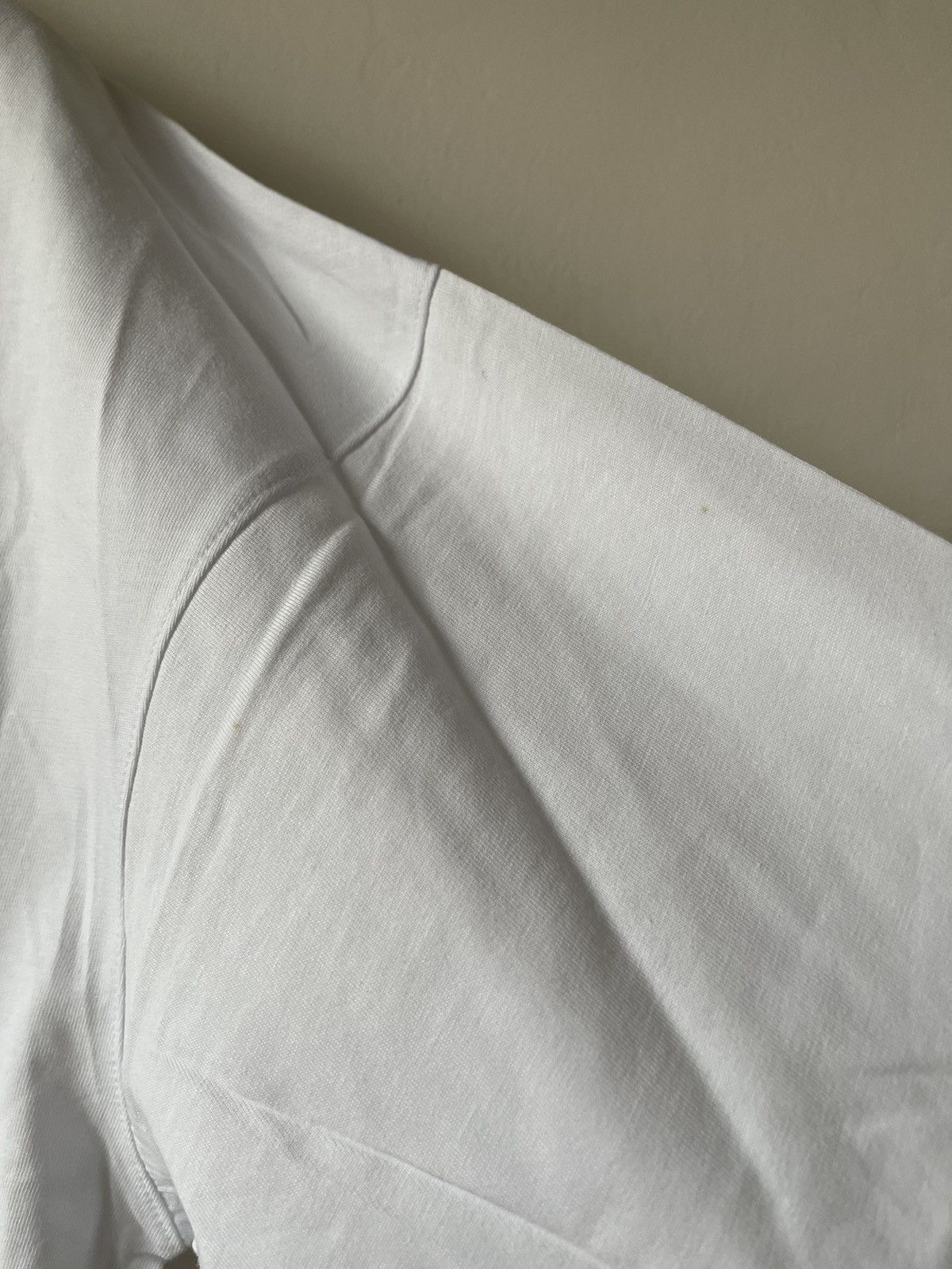 Dries Van Noten White Crewneck Long Sleeve T-Shirt Size US S / EU 44-46 / 1 - 12 Thumbnail