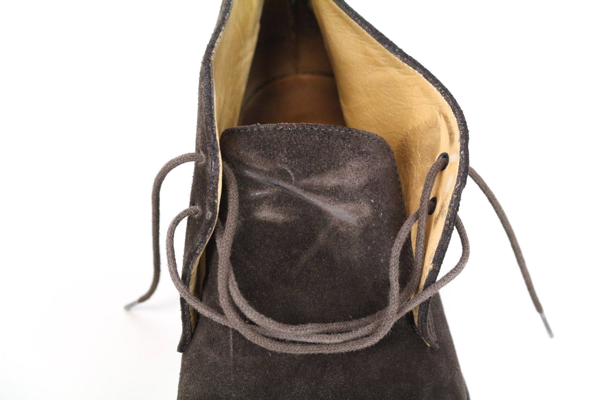 Suitsupply EU41 Dark Brown Suede Laced Shoes 73933 Size US 8 / EU 41 - 16 Thumbnail