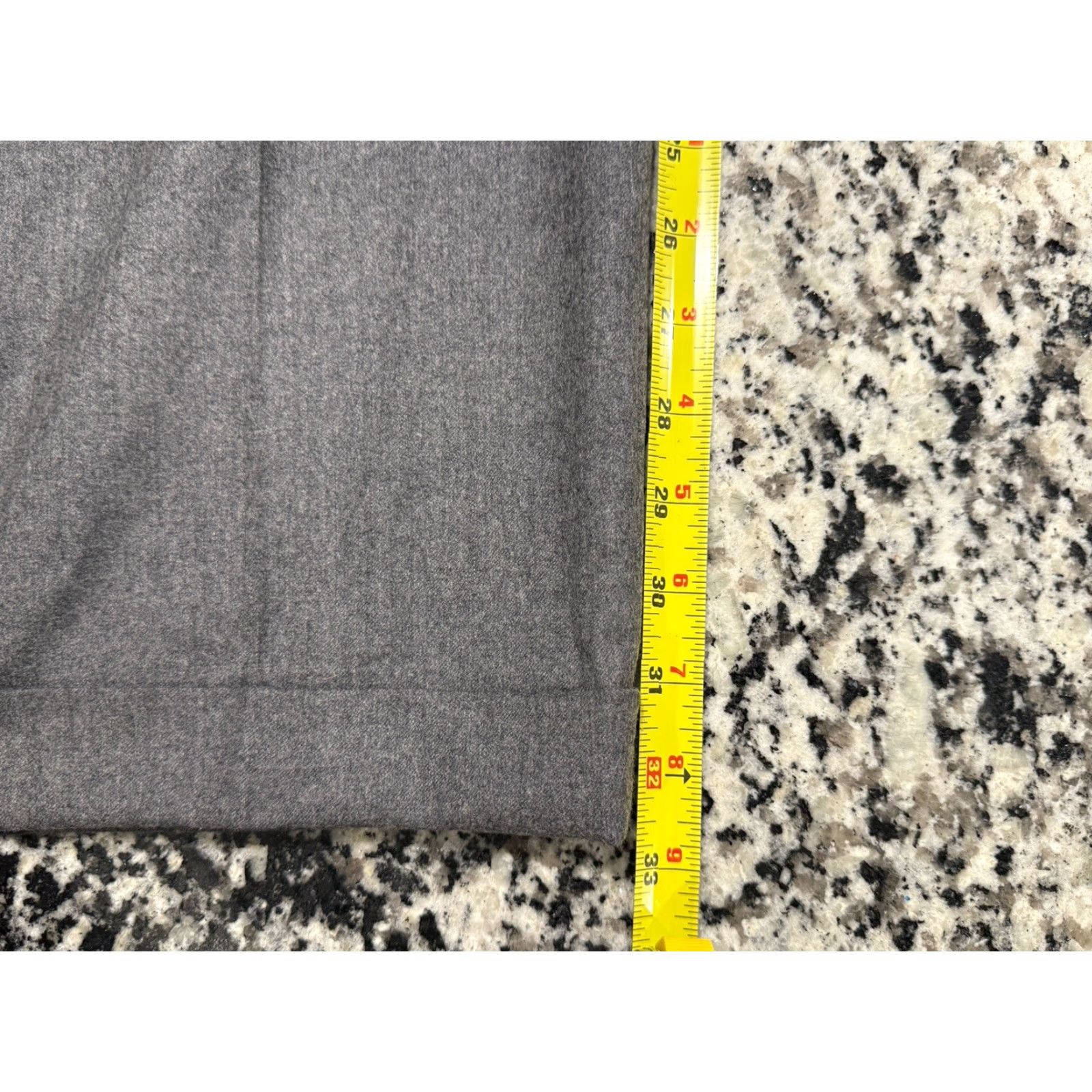 Peter Millar Peter Millar Pants 100% Super 120s Wool Gray Vitale Barberis Canonico 41x32.5 Size US 41 - 2 Thumbnail