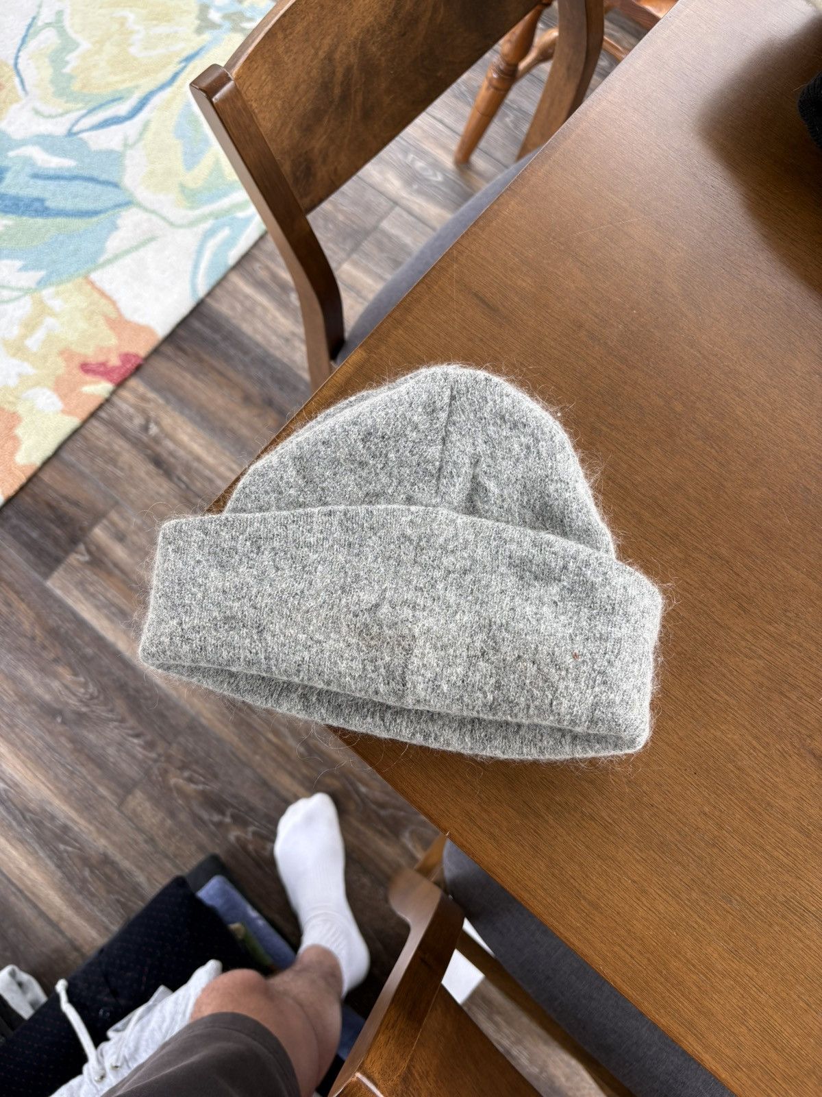 Supreme Supreme Mohair Beanie Grey Size ONE SIZE - 2 Thumbnail