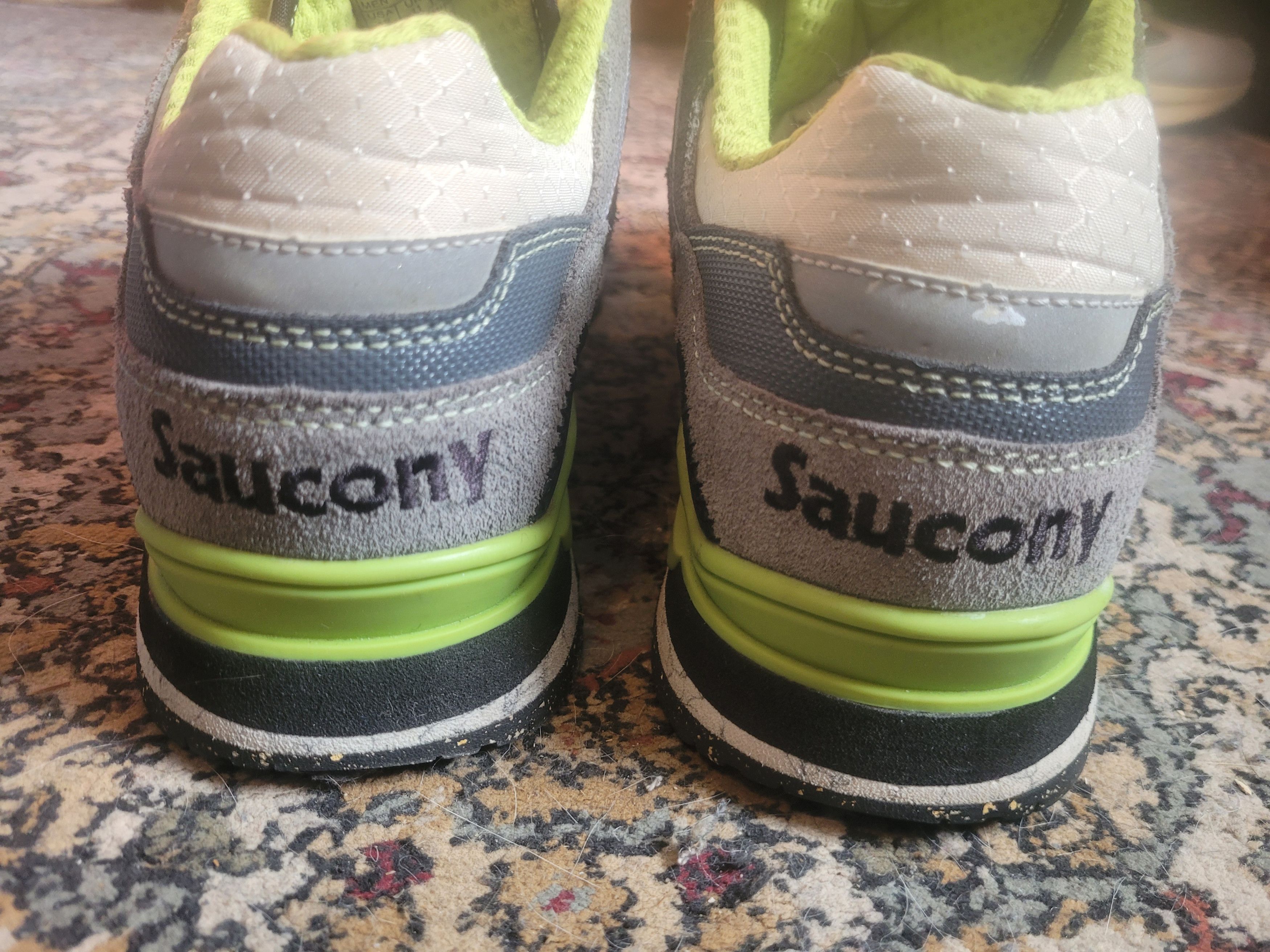 Saucony Saucony Courageous TR Green/White Size US 12 / EU 45 - 6 Thumbnail