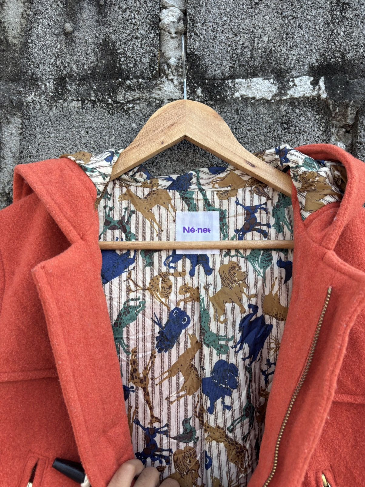 Ne-Net 🍊 Issey Miyake Ne-net Duffel Jacket Size US M / EU 48-50 / 2 - 12 Thumbnail