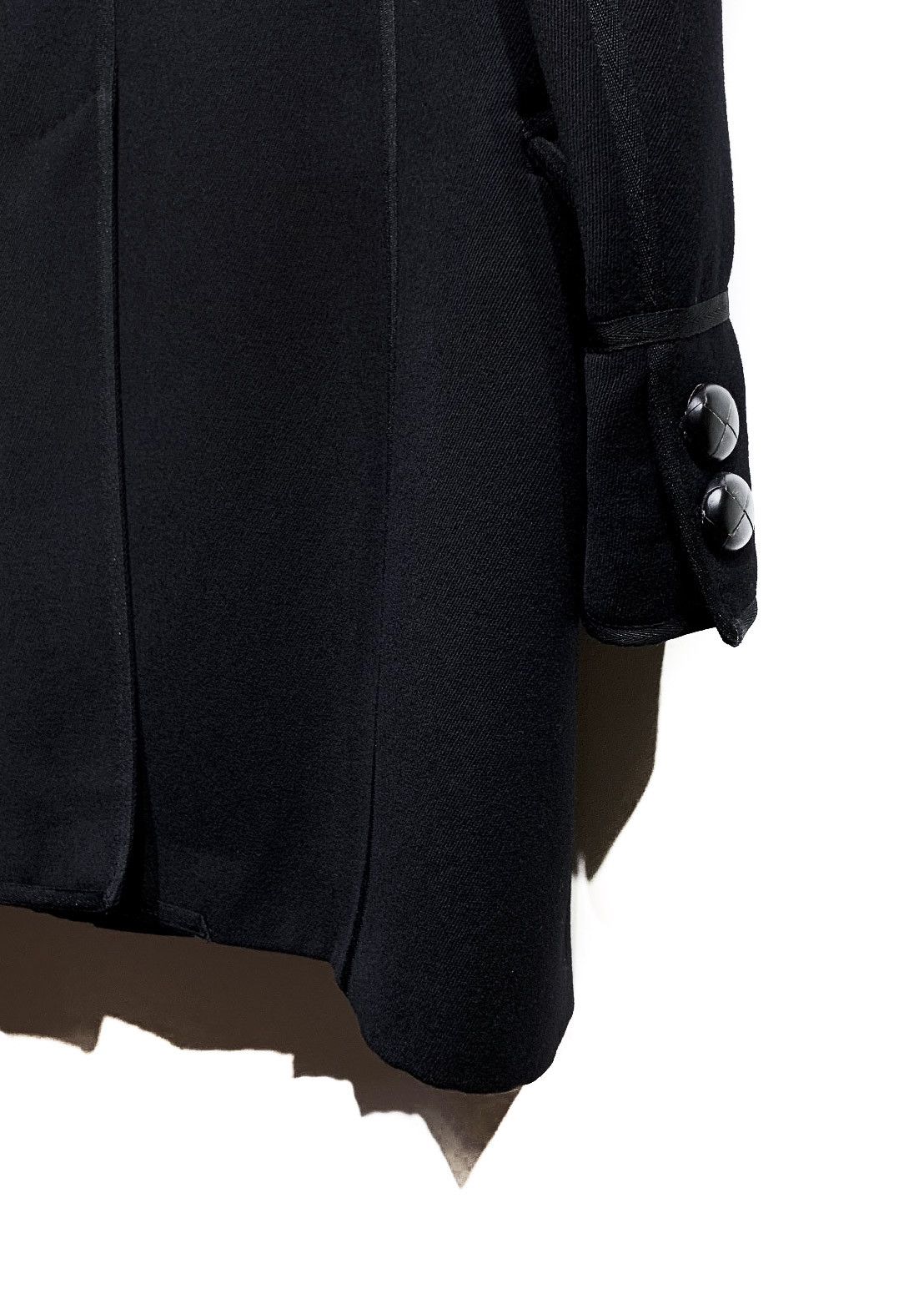 Dsquared2 Dsquared2 Black Double Breasted Peacoat Size US S / EU 44-46 / 1 - 4 Thumbnail