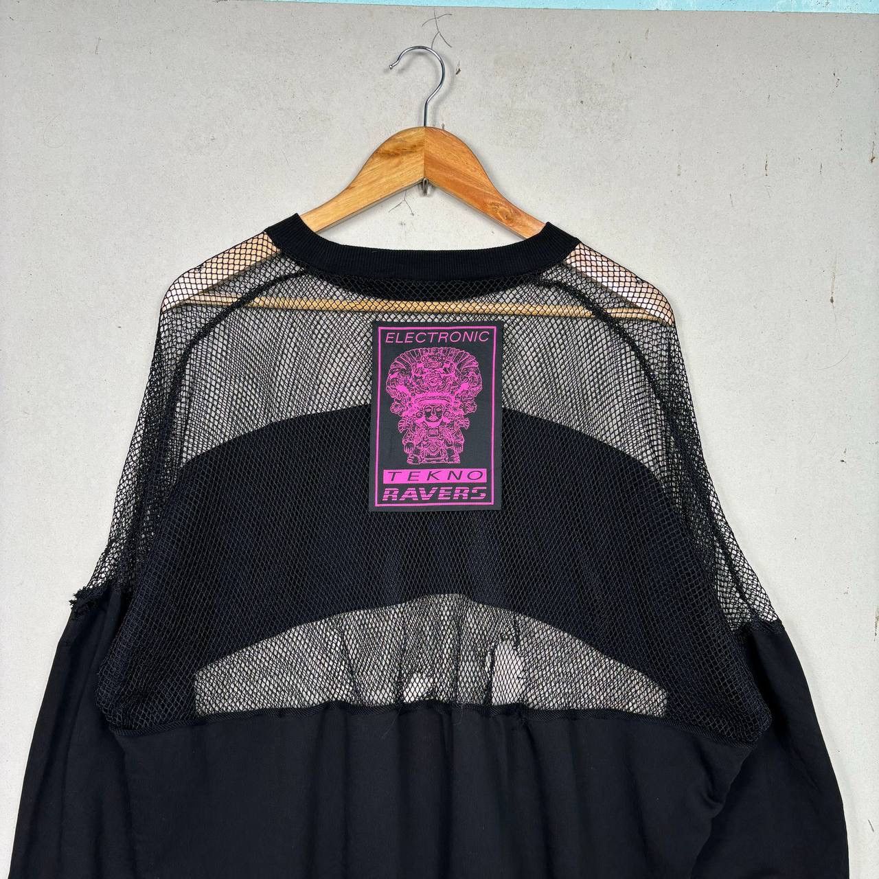Diesel Diesel 2019SS/F Sandy-C Mesh Sweater Electronic Tekno Ravers Size US XXL / EU 58 / 5 - 4 Thumbnail