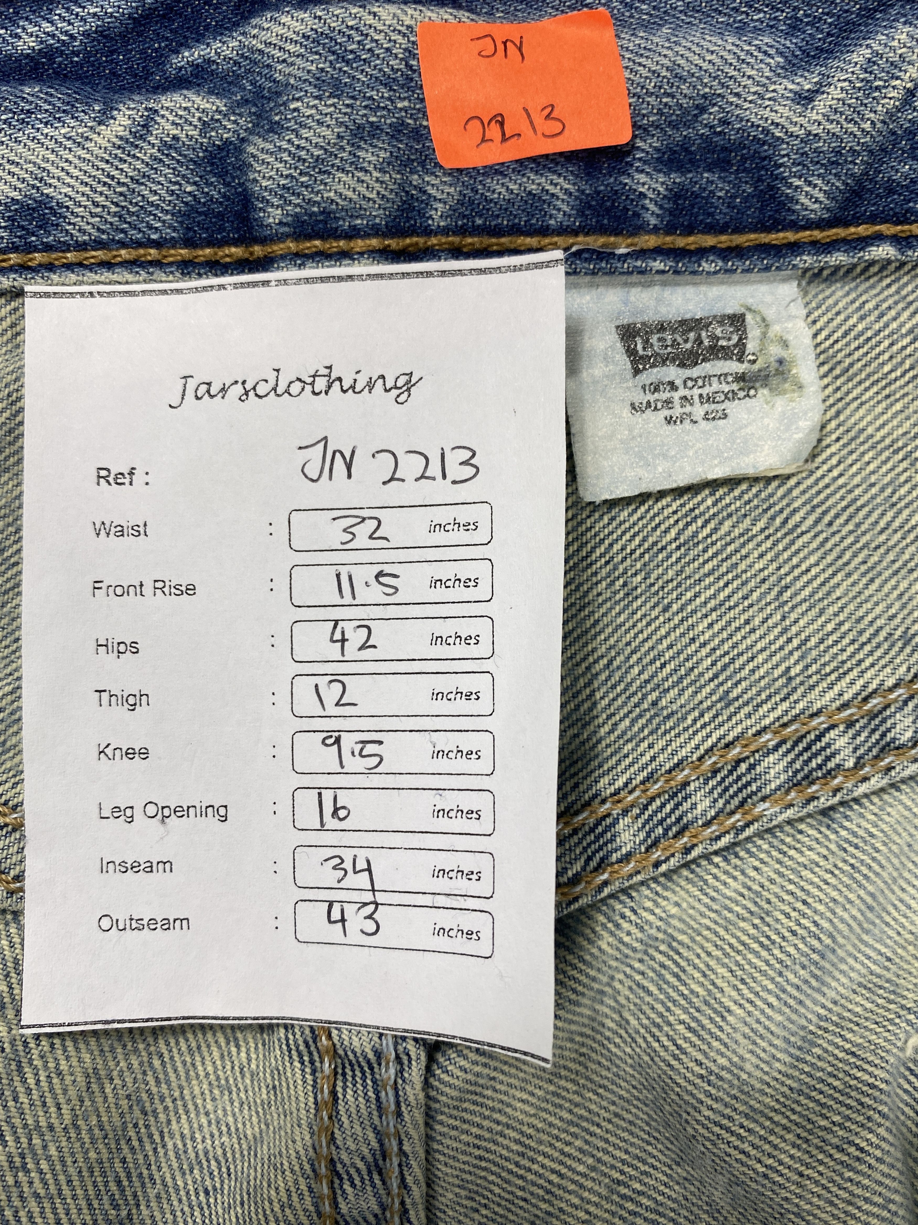 Levi's Distressed Blue Vintage Levi's 501 Jeans 32x34 Denim -JN2213 Size US 32 / EU 48 - 8 Thumbnail