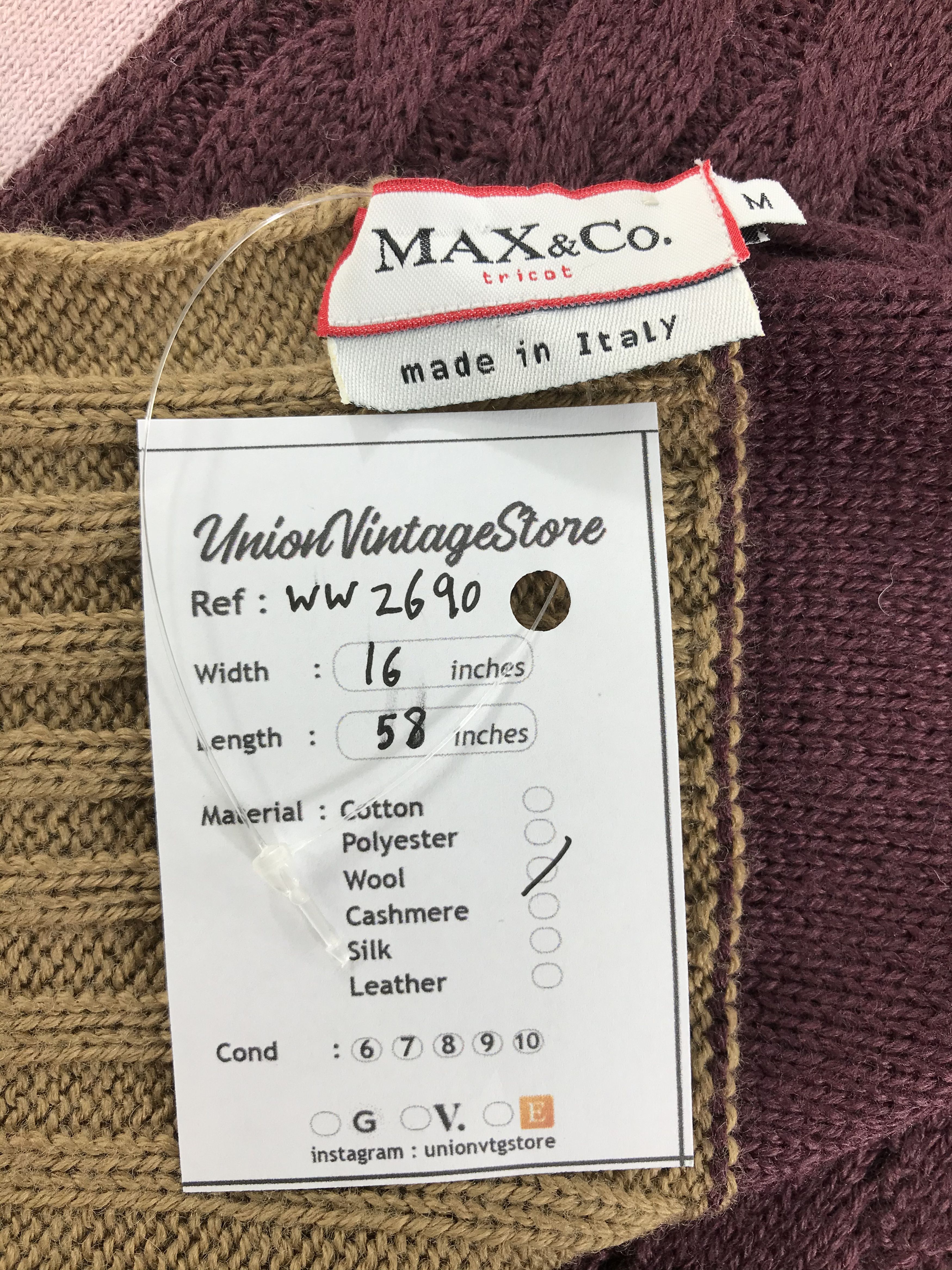 Max Mara Max Mara Scarf / Muffler / Neckwear - WW2690 Size ONE SIZE - 4 Thumbnail