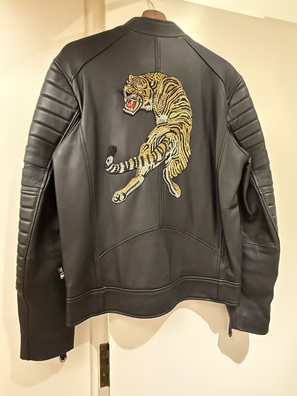 Philipp Plein Philipp Plein Limited Edition Leather Jacket Size US L / EU 52-54 / 3 - 2 Thumbnail