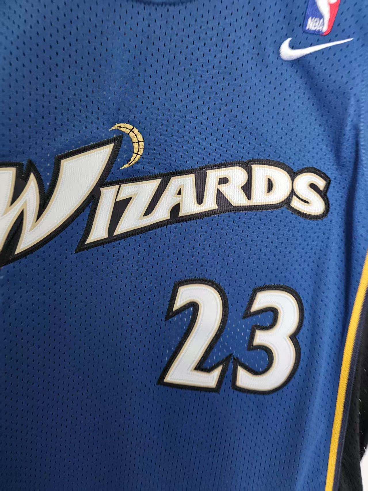 NBA Washington Wizards #23 Michael Jordan Jersey Blue Size US M / EU 48-50 / 2 - 3 Thumbnail