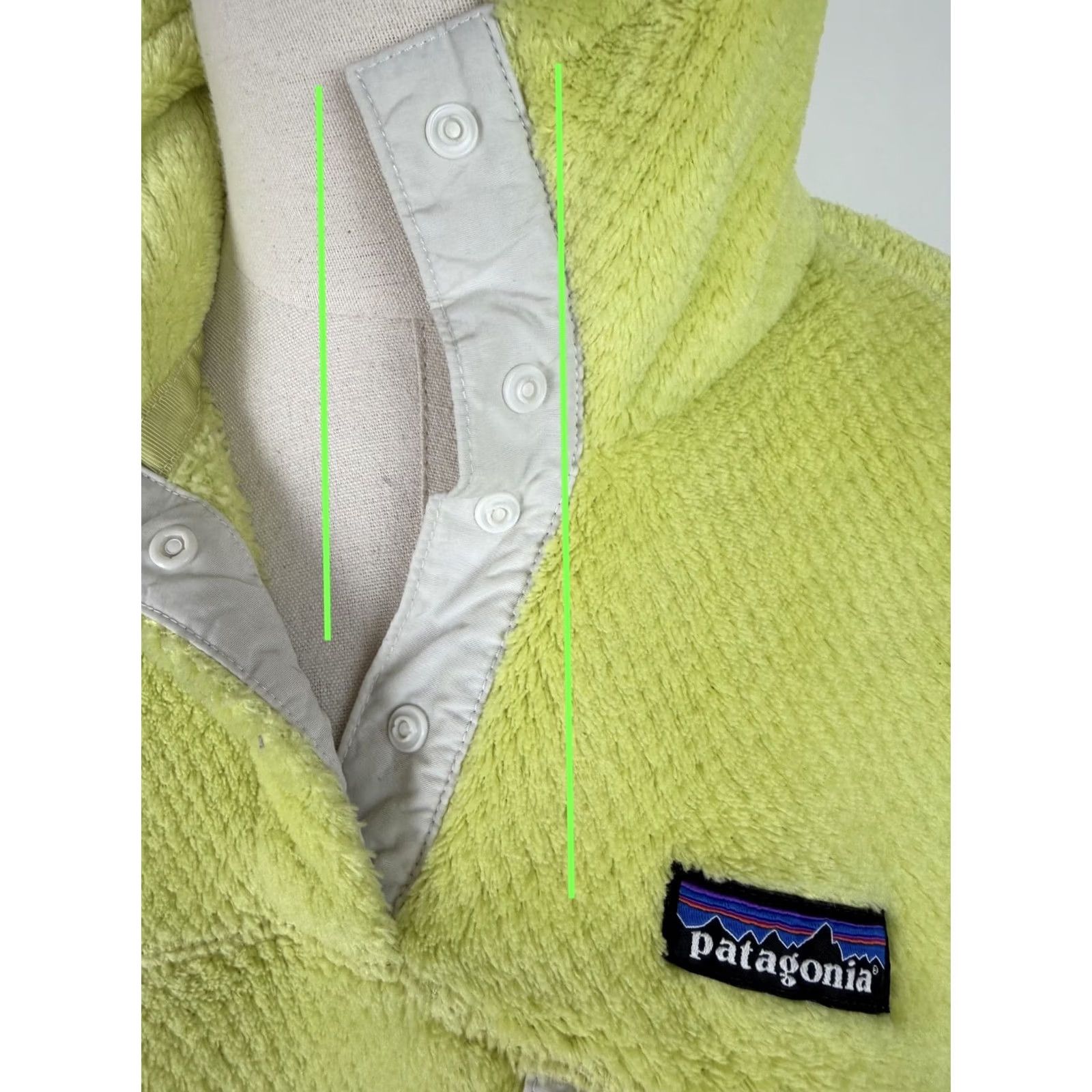Patagonia Patagonia Fleece Pullover Womens Medium Shirt Womens Medium Yellow Pullover Pockets Autumn Outdoor 90s? Size M / US 6-8 / IT 42-44 - 6 Thumbnail