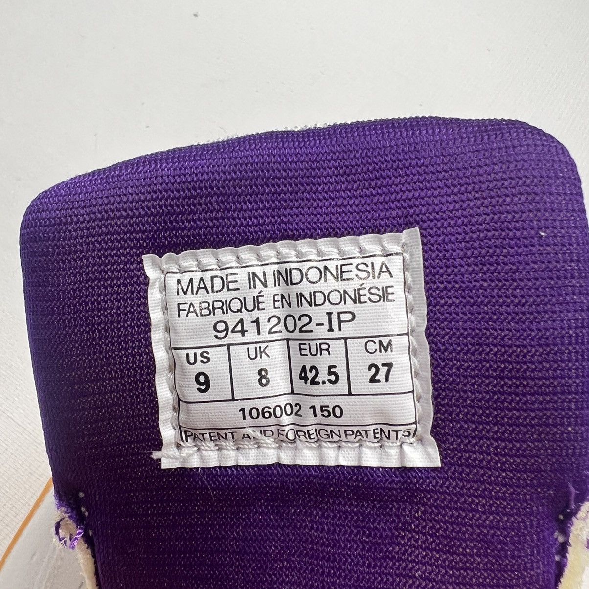 Nike × Vintage VTG New Nike Zoom Waffle White Purple Track Sneaker 941202 Size US 9 / EU 42 - 12 Thumbnail