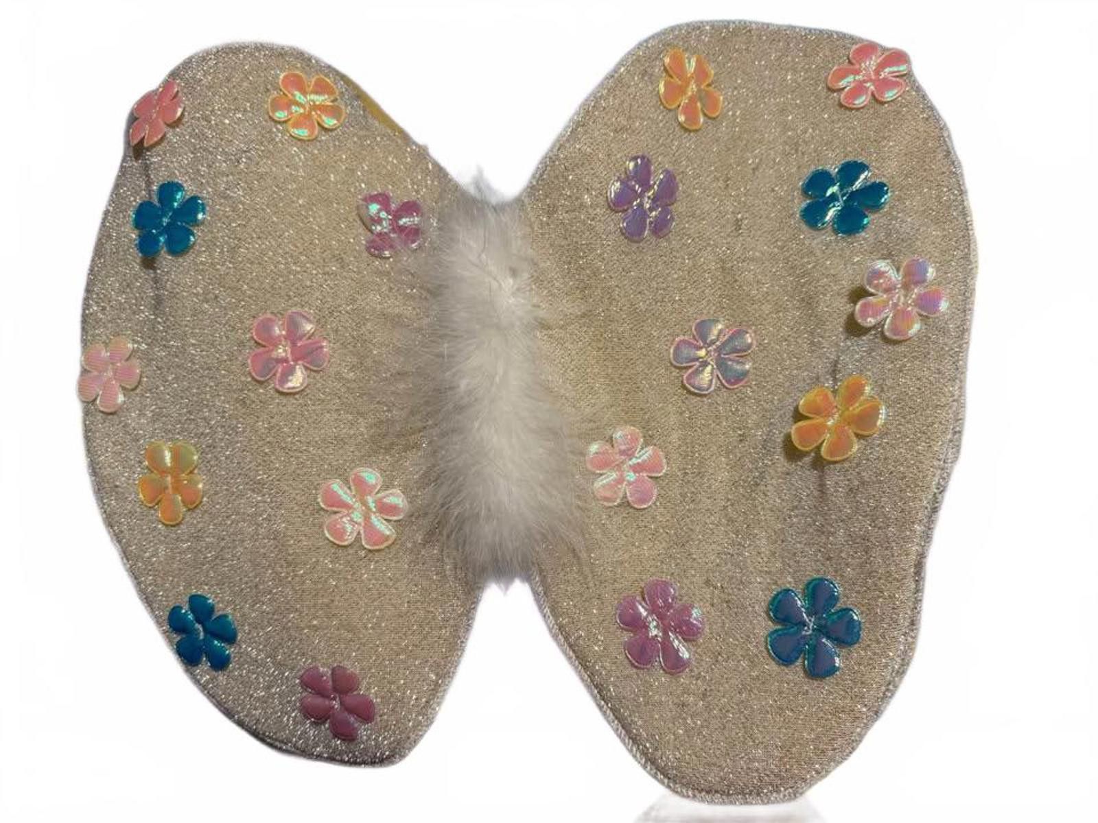Unknown London Sparkling Butterfly Costume Fairy Wings with Floral Size ONE SIZE - 1 Preview