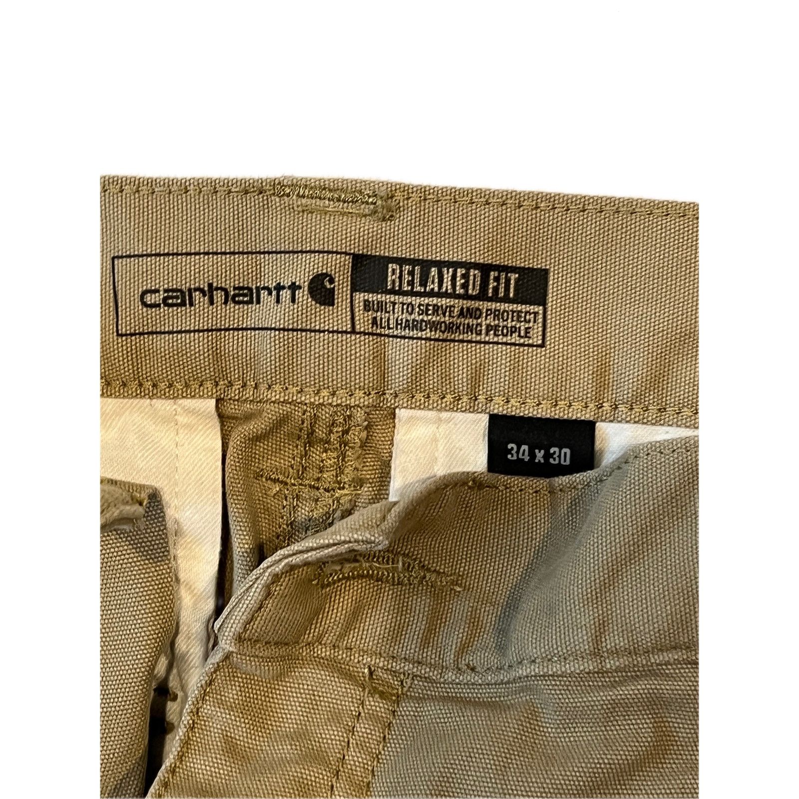 Carhartt Carhartt Relaxed Fit Cargo Jeans Mens 34x30 Size US 34 / EU 50 - 3 Thumbnail