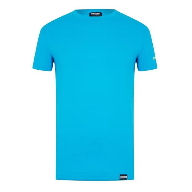 image of Dsquared2 O1G2R1Mq0424 T-Shirts In Turq, Men's (Size Large)