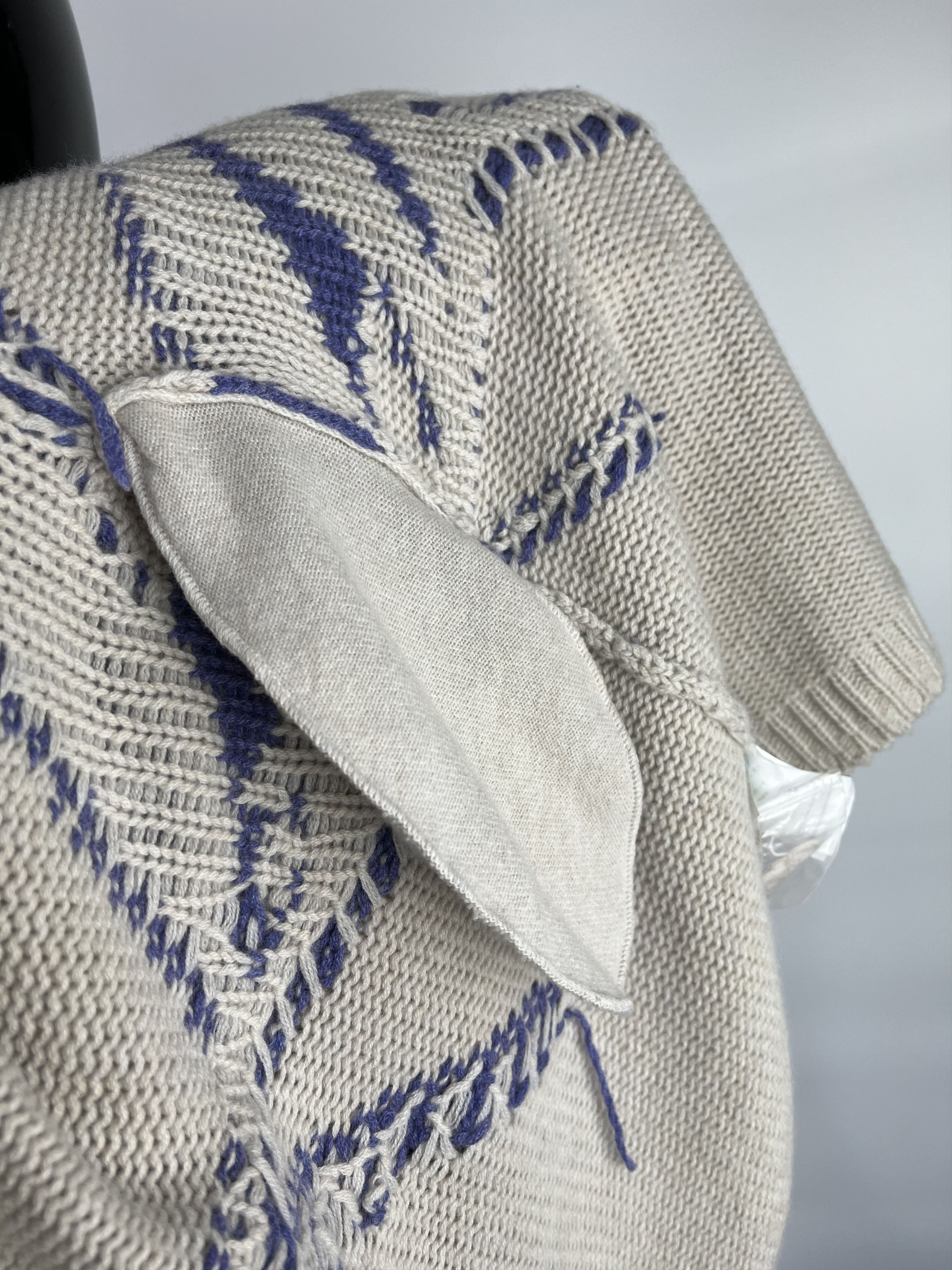 Designer Mia Fratino 100% Cashmere Knit Open Cardigan One Size Size ONE SIZE - 14 Thumbnail