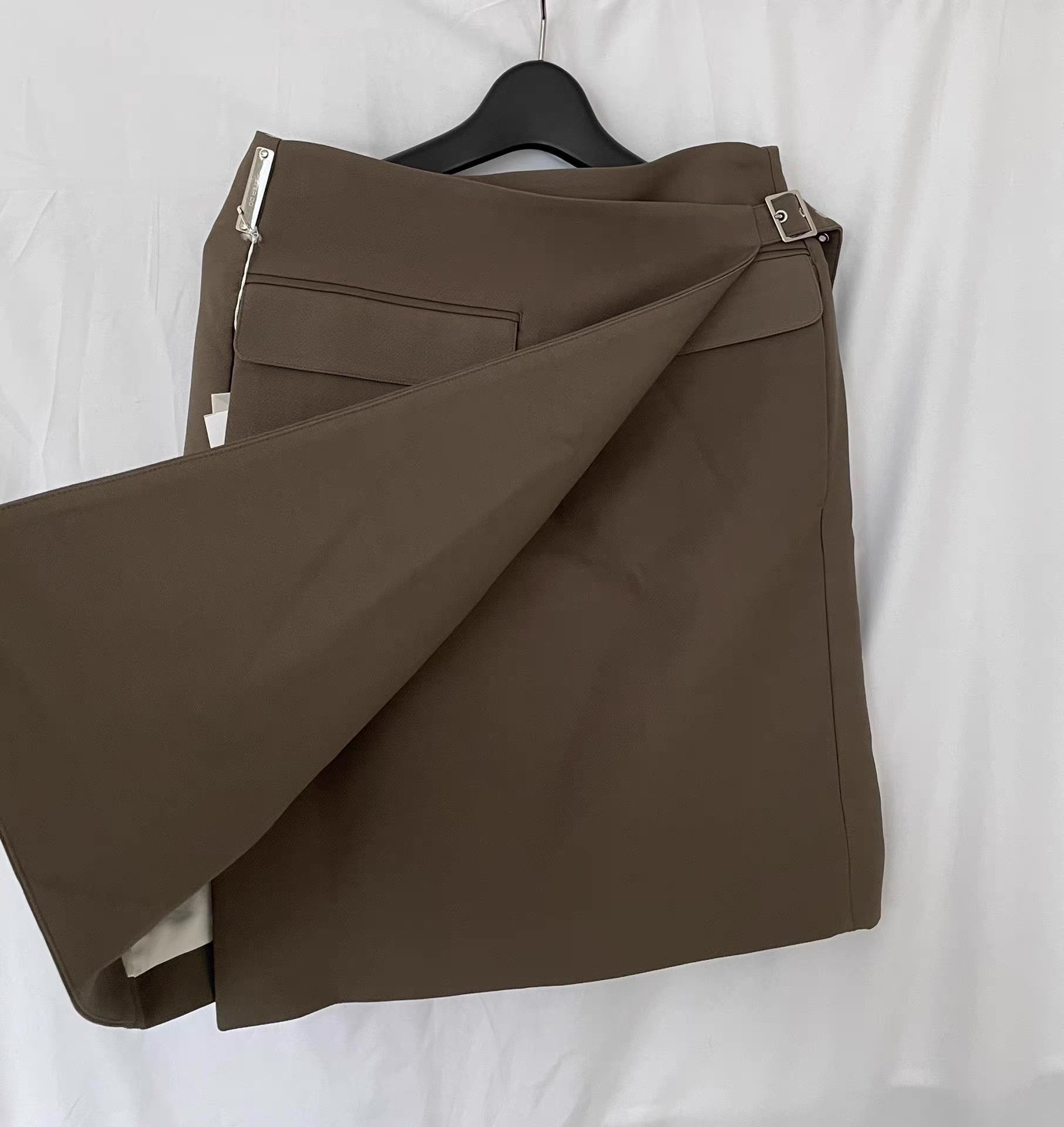 Peter Do Peter Do FW21 Wool Midi Skirt Ｑ21 Size 36" / US 14 / IT 50 - 4 Thumbnail