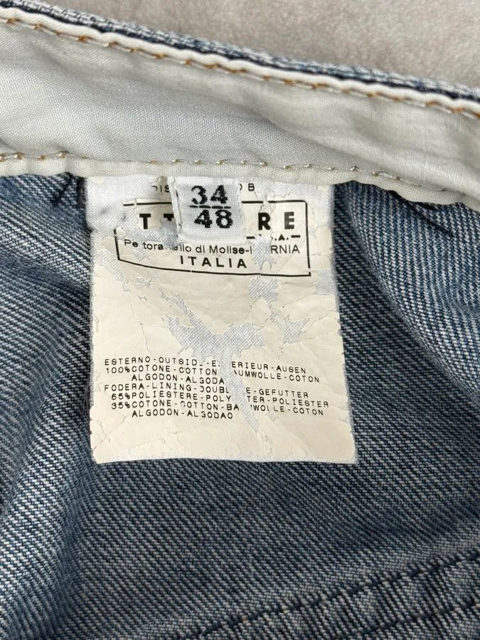 Dolce & Gabbana FW06 Dolce & Gabbana Blue Flat Pockets Jeans Size US 33 - 11 Thumbnail