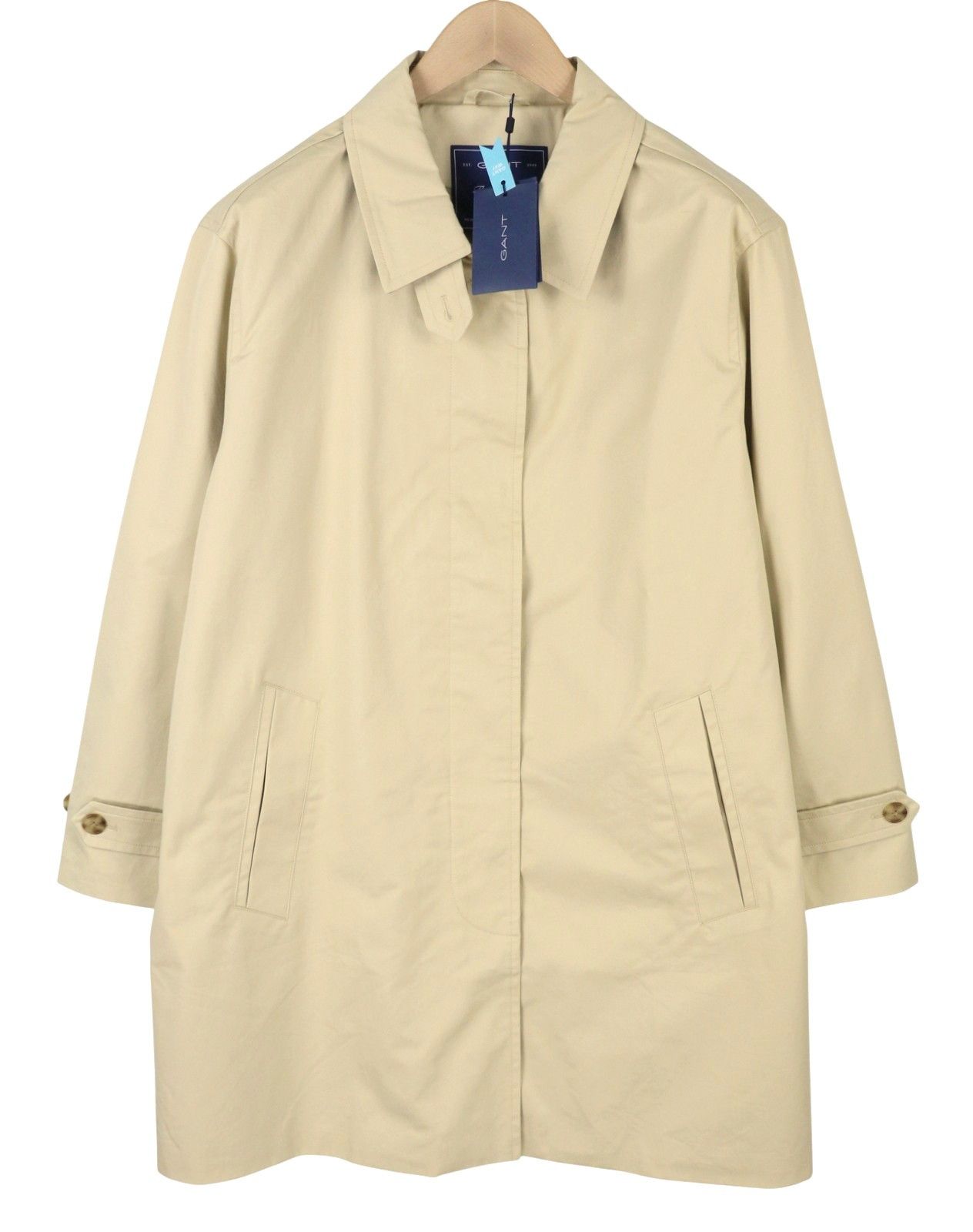 Gant CAR XL Desert Beige Lightweight Coat 87281 Size XL / US 12-14 / IT 48-50 - 1 Thumbnail