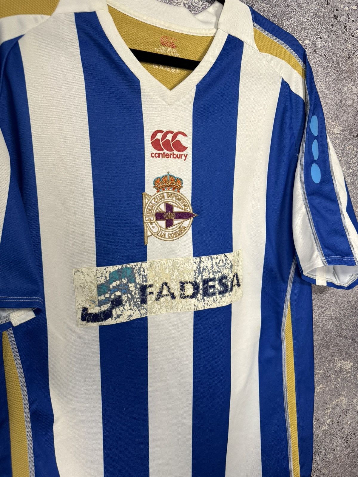 Canterbury of New Zealand × Vintage Deportivo de La Coruna 2007/08 Canterbury Soccer Jersey Size US XXL / EU 58 / 5 - 9 Thumbnail